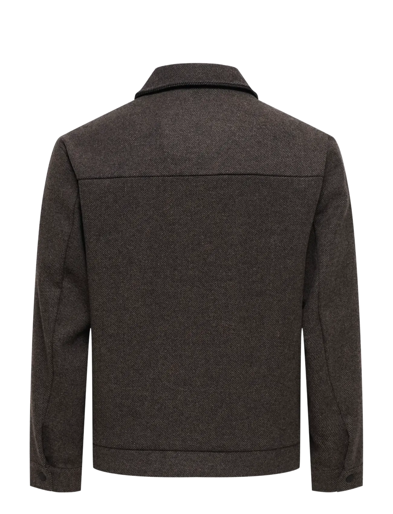 ONLY & SONS - ONSRUSH WOOL JACKET OTW FRML NOOS - dark grey melange - 2