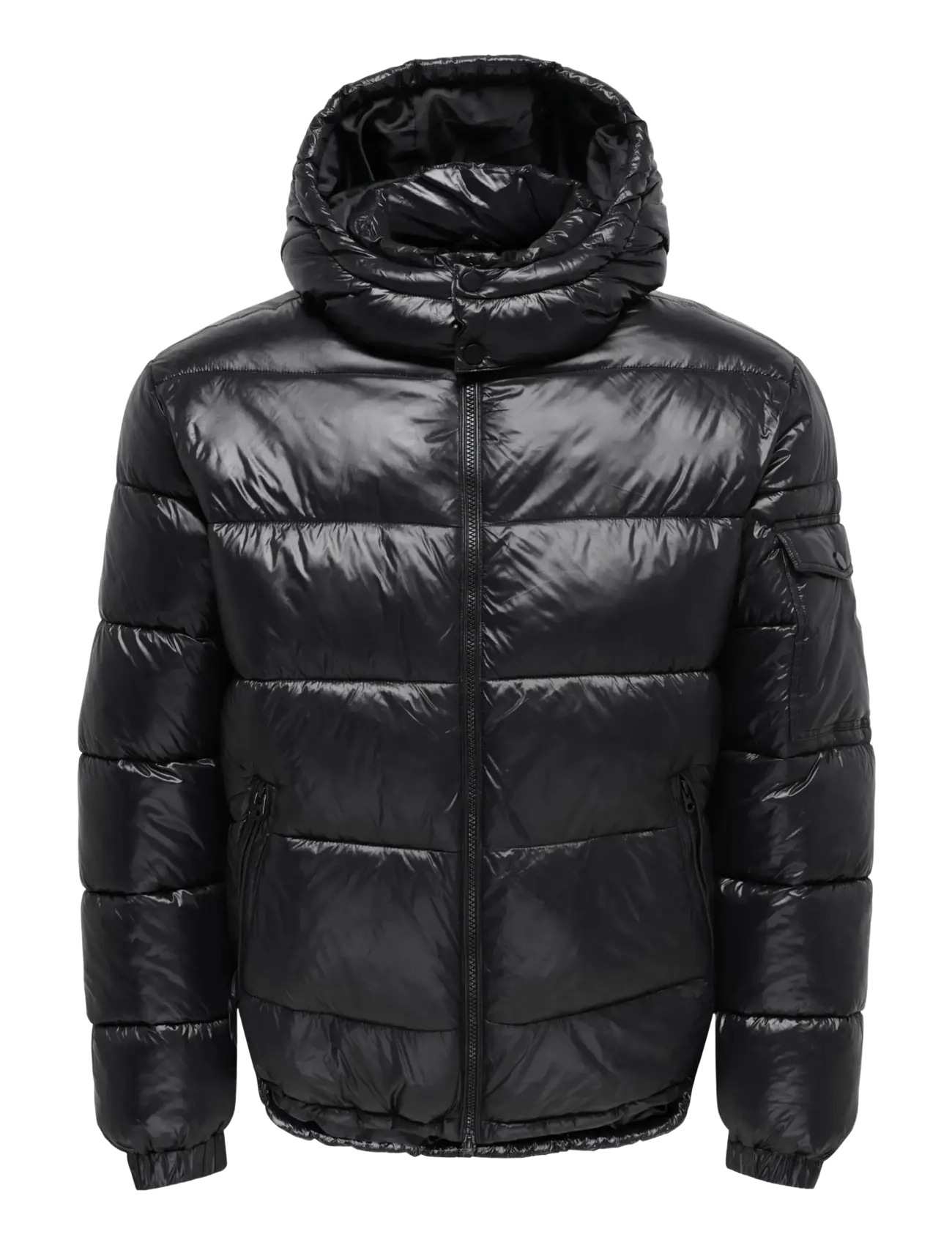ONLY & SONS - ONSRUBEN PUFFER JACKET OTW VD - daunenjacken - black - 1