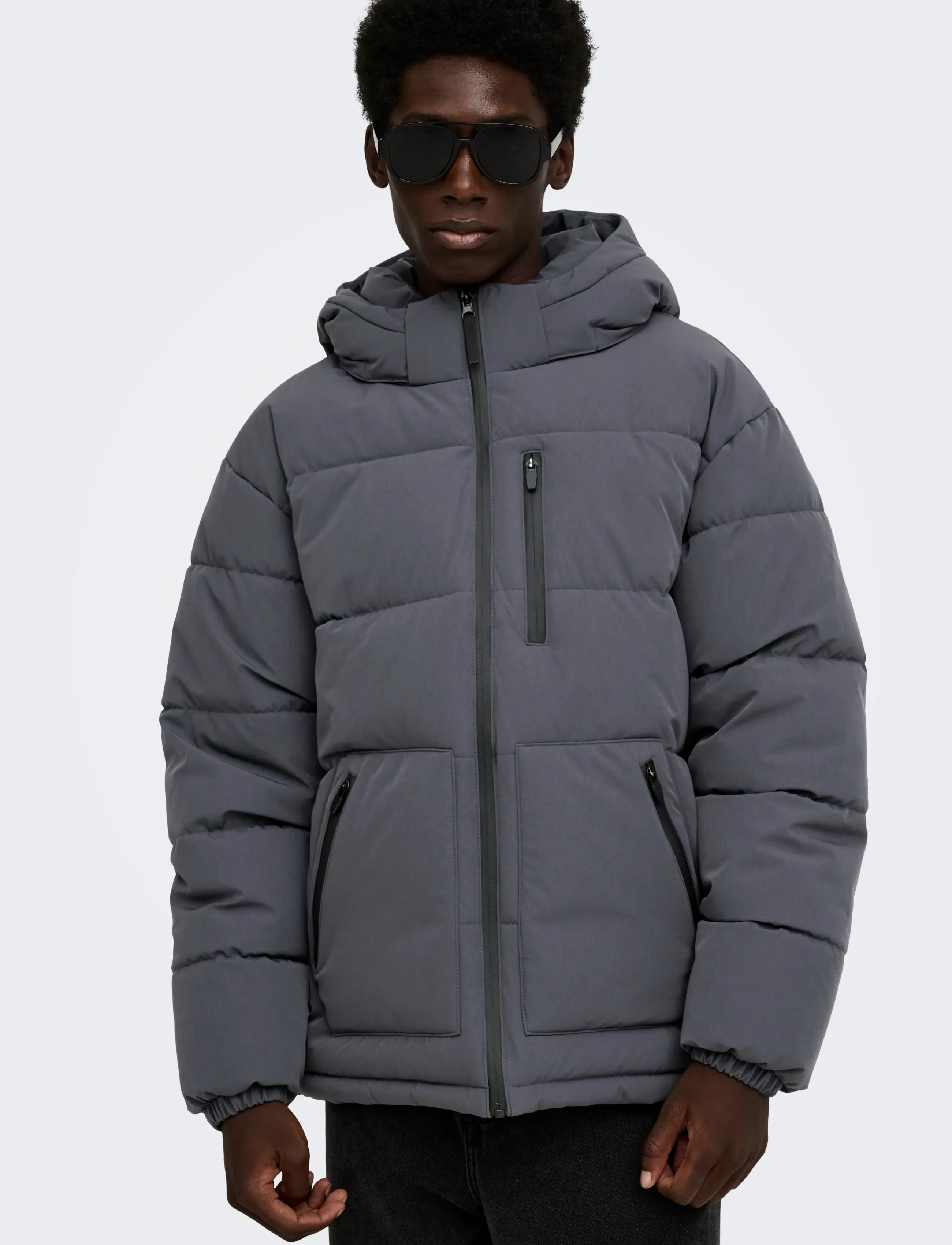 ONLY & SONS Onsromo Puffer Jacket Otw Noos vinterjackor herr – bild 6