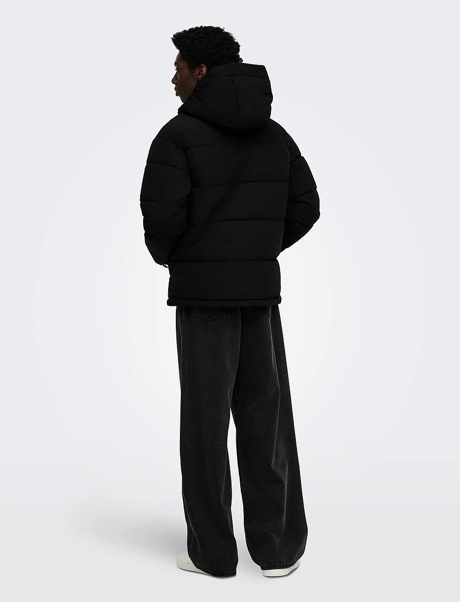 ONLY & SONS - ONSROMO PUFFER JACKET OTW NOOS - vetrarjakkar - black - 3