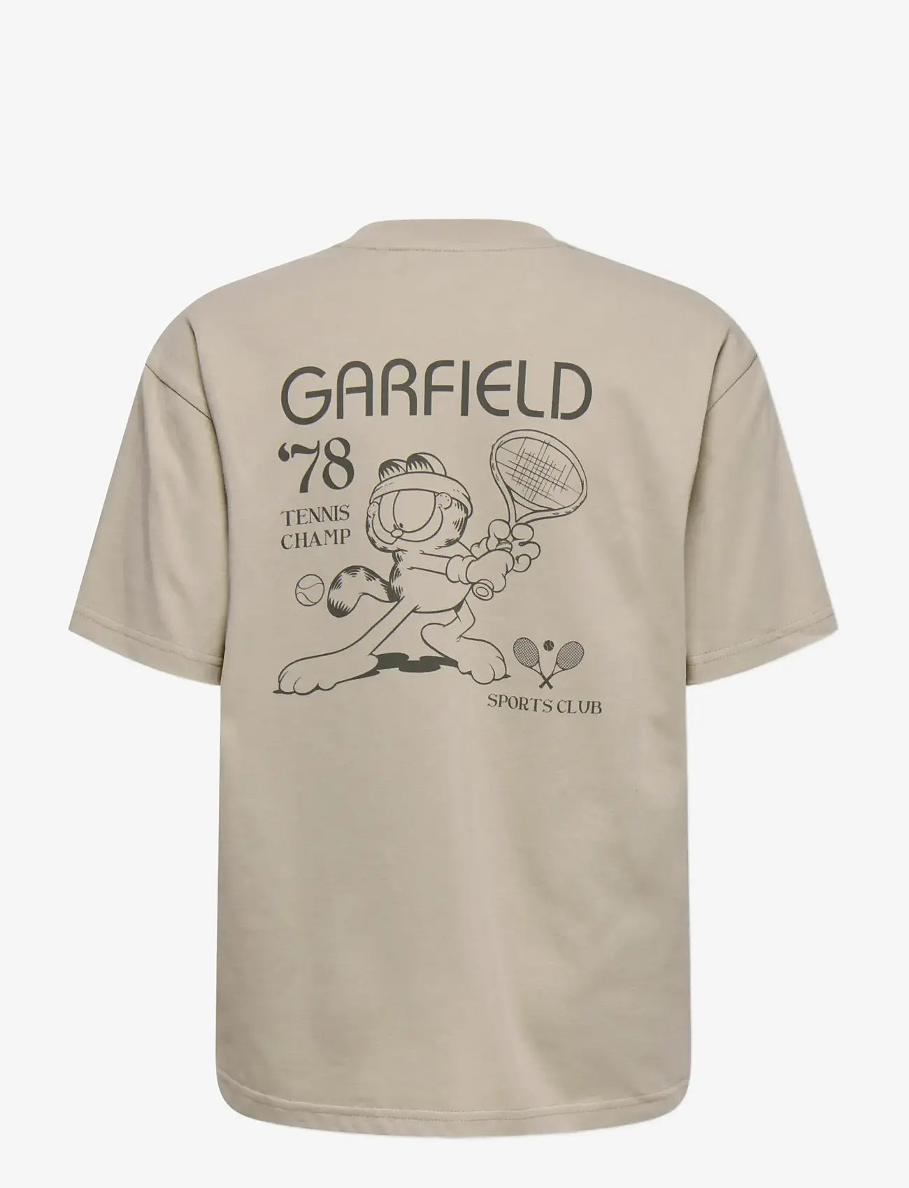 ONLY & SONS - OSJGARFIELD LIFE RLX SS LIC TEE - kortærmede t-shirts - silver lining - 1