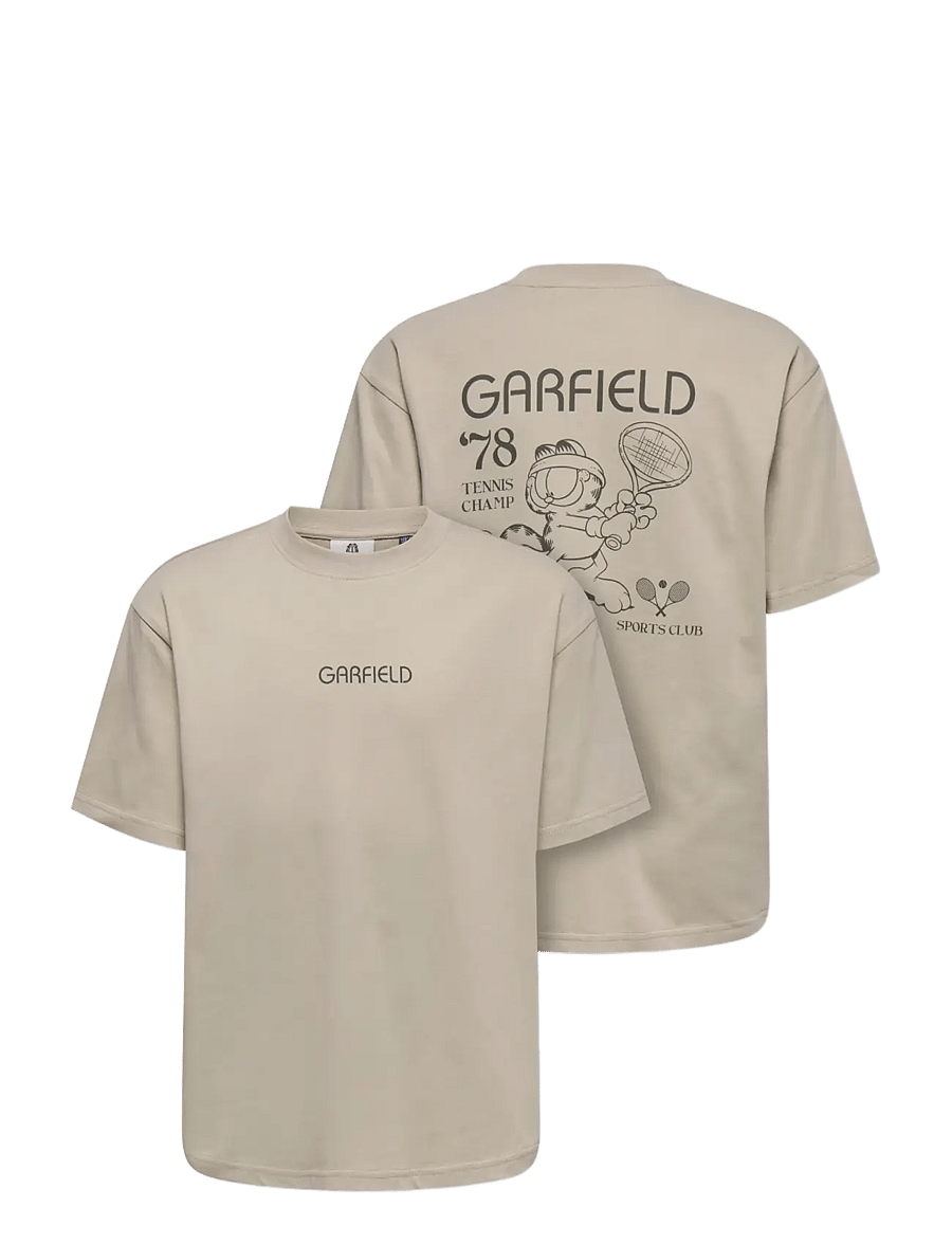 ONLY & SONS - OSJGARFIELD LIFE RLX SS LIC TEE - kortärmade t-shirts - silver lining - 2