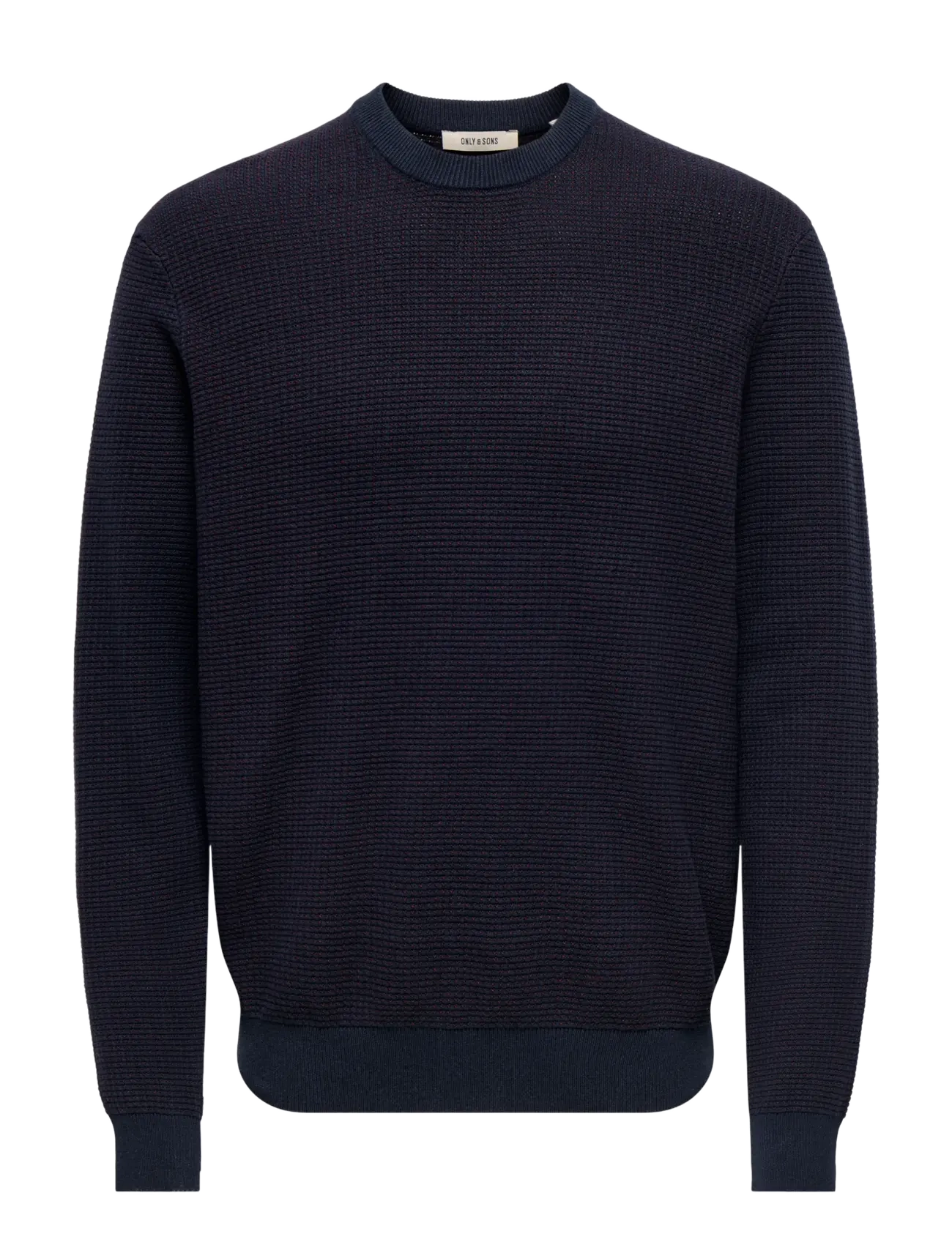 ONLY & SONS ONSDAVE REG LS CREW NECK KNIT NOOS - Kleidung - DARK SAPPHIRE / navy