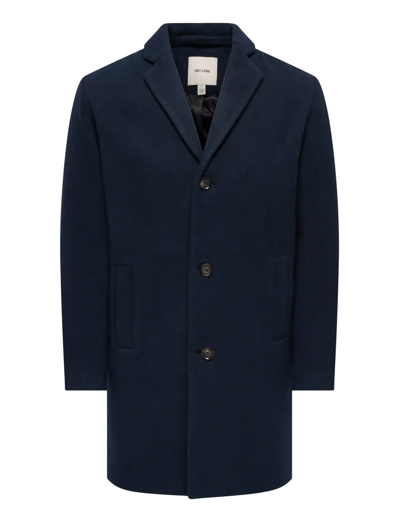 ONLY & SONS ONSRUNNE WOOL COAT OTW VD - Coats - NAVY BLAZER / navy