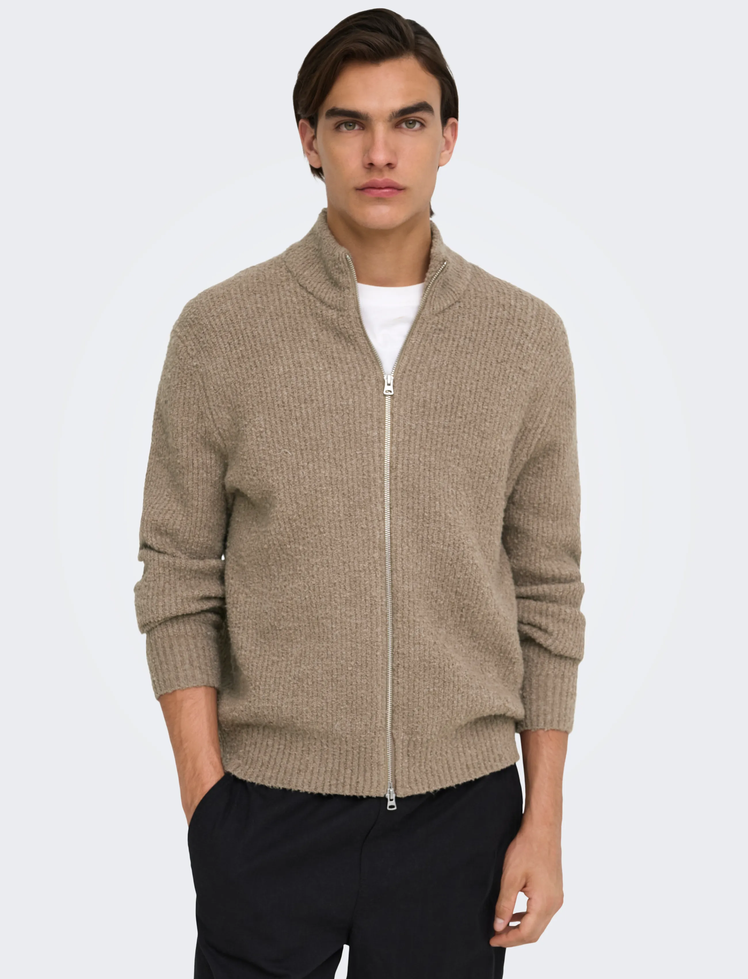 ONLY & SONS Onsdale Rlx Ls Cardigan Knit herr – bild 6