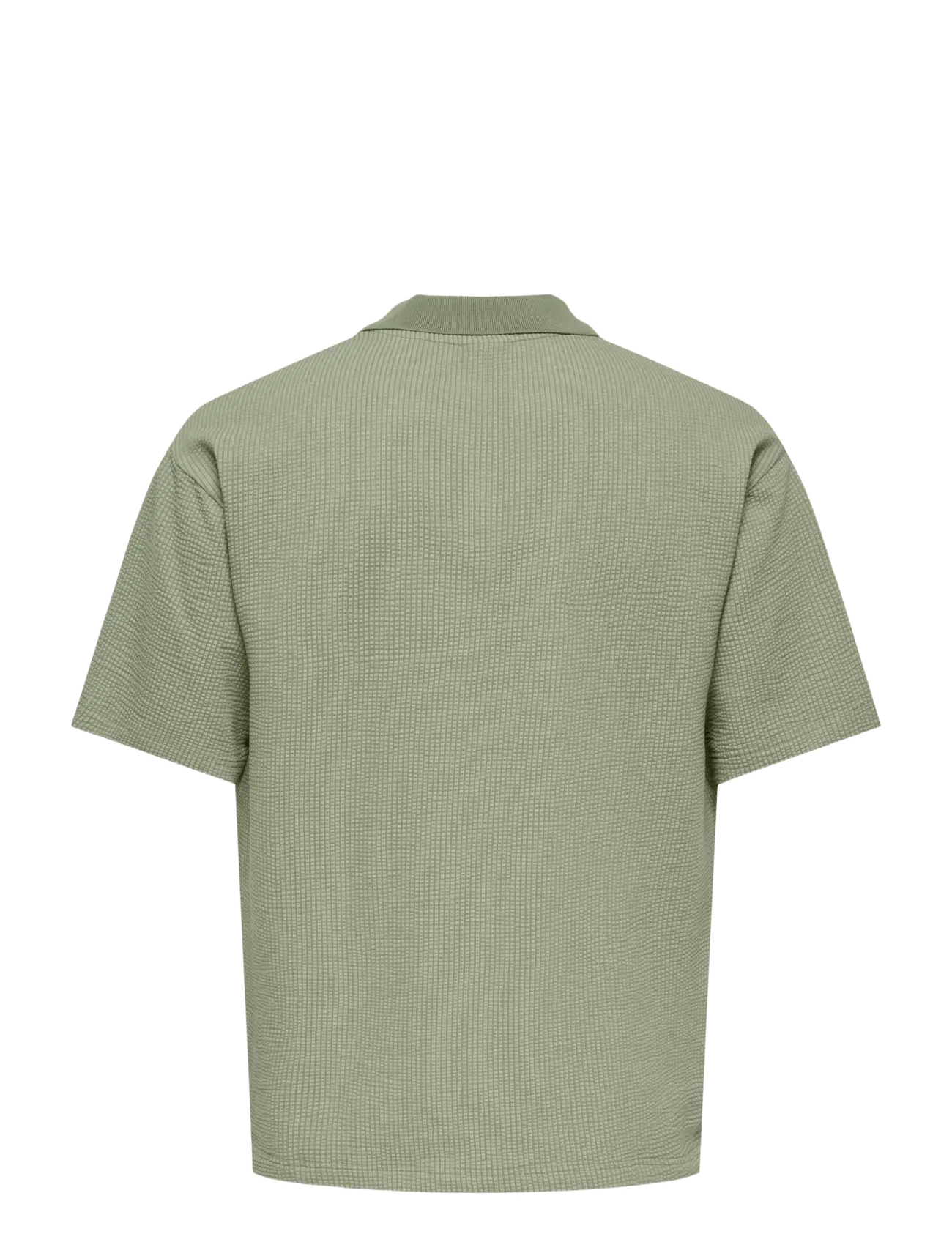 ONLY & SONS - OSJKIAN LIFE RLX SS STRP POLO JRS - stutterma polo - seagrass - 1