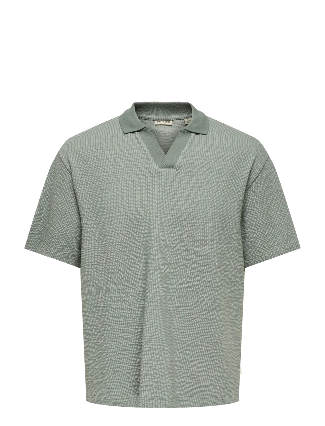 ONLY & SONS OSJKIAN LIFE RLX SS STRP POLO JRS - Poloer - SEDONA SAGE / khaki/green