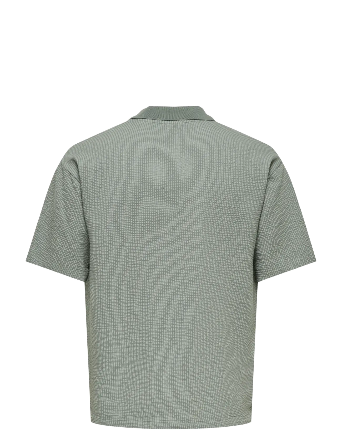 ONLY & SONS - OSJKIAN LIFE RLX SS STRP POLO JRS - kurzärmelig - sedona sage - 1