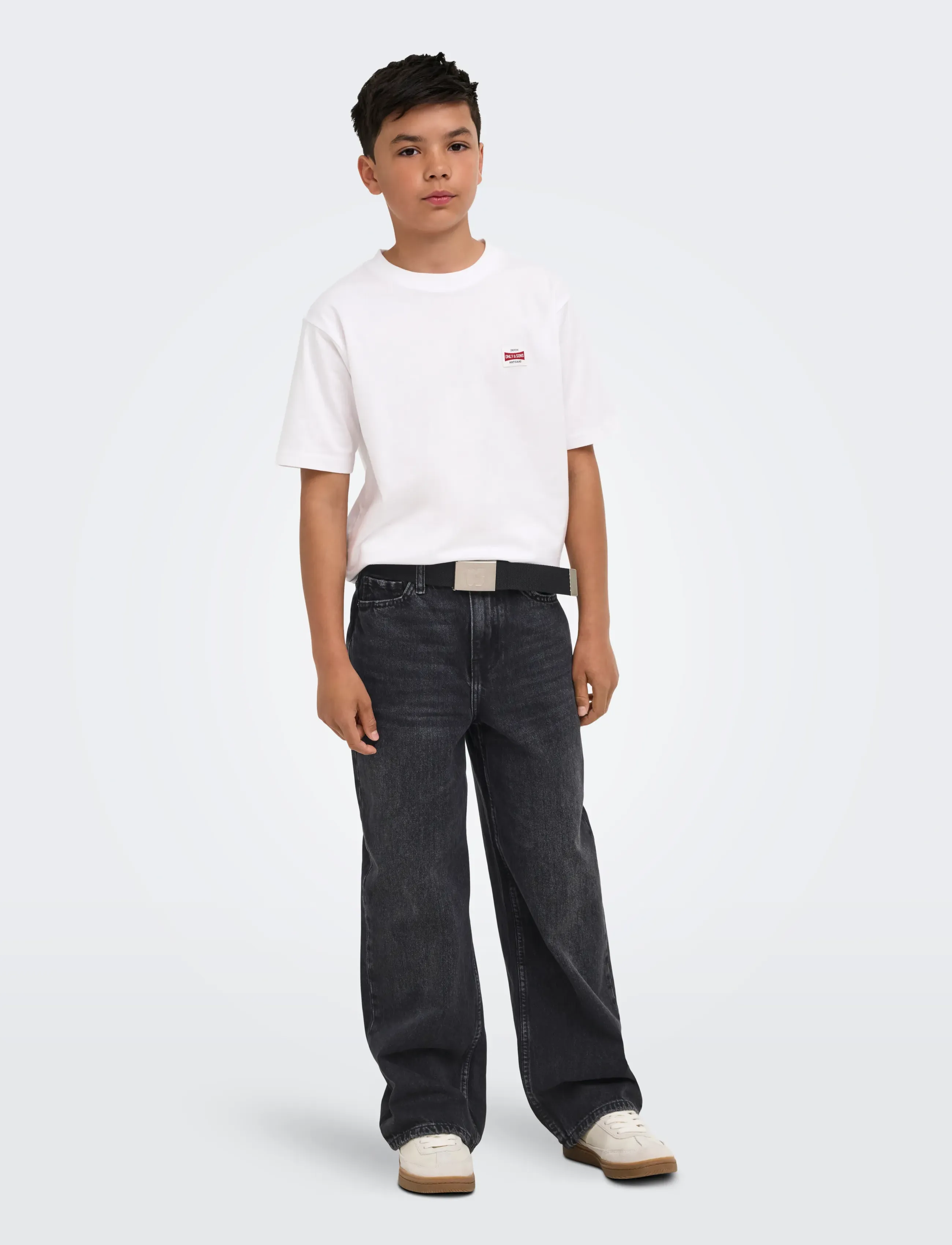 ONLY & SONS - OSJREMI WIDE WB 8781 AZG DNM NOOS - washed black - 4