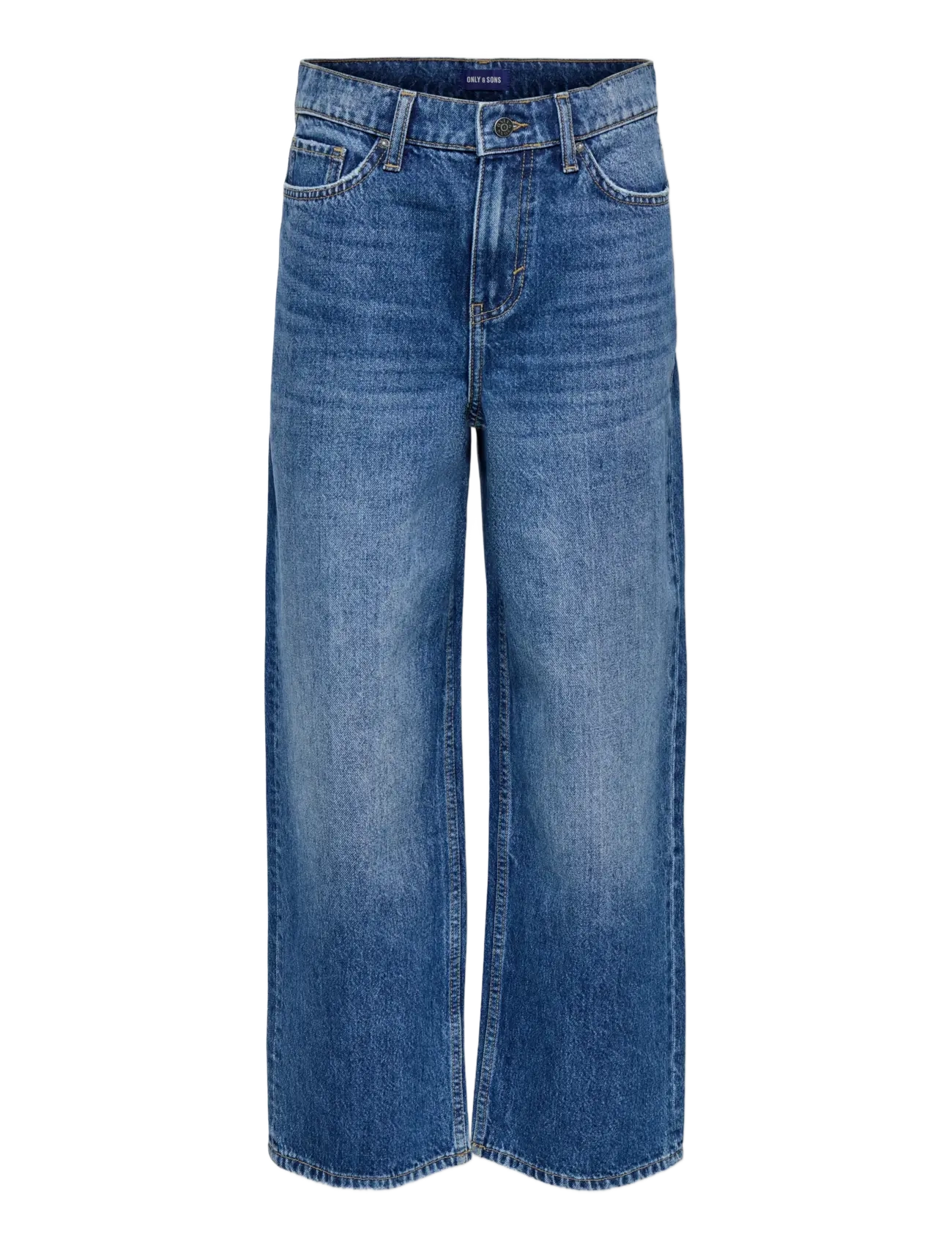 ONLY & SONS - OSJREMI WIDE DB 8782 AZG DNM NOOS - dark blue denim - 1