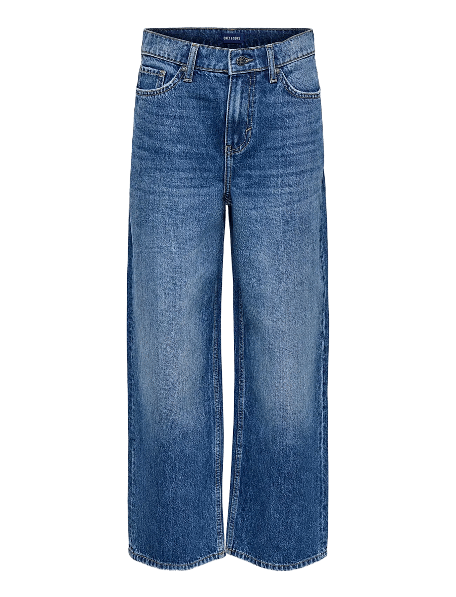 ONLY & SONS - OSJREMI WIDE DB 8782 AZG DNM NOOS - dark blue denim - 1