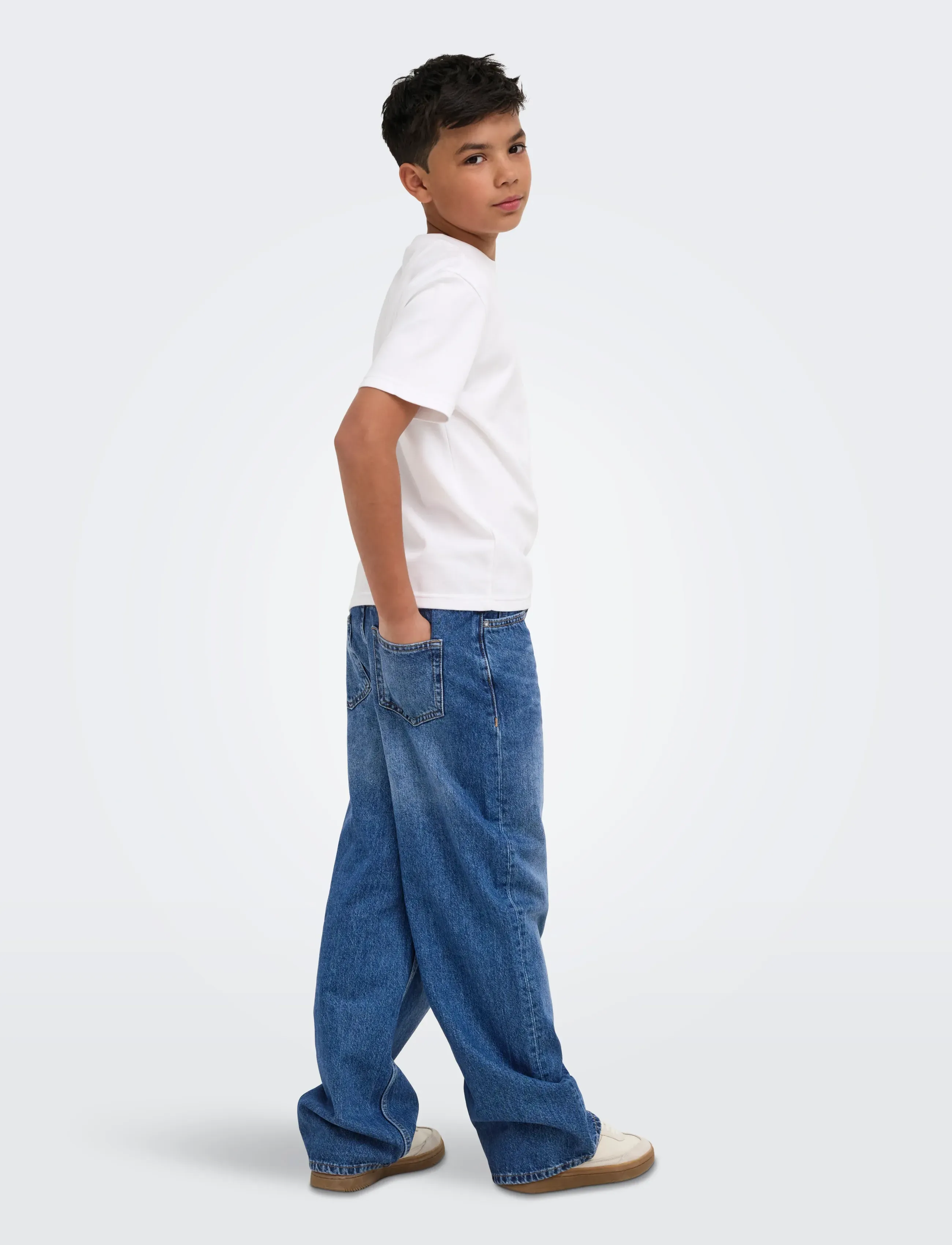 ONLY & SONS - OSJREMI WIDE DB 8782 AZG DNM NOOS - dark blue denim - 3