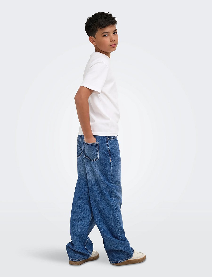 ONLY & SONS - OSJREMI WIDE DB 8782 AZG DNM NOOS - dark blue denim - 3