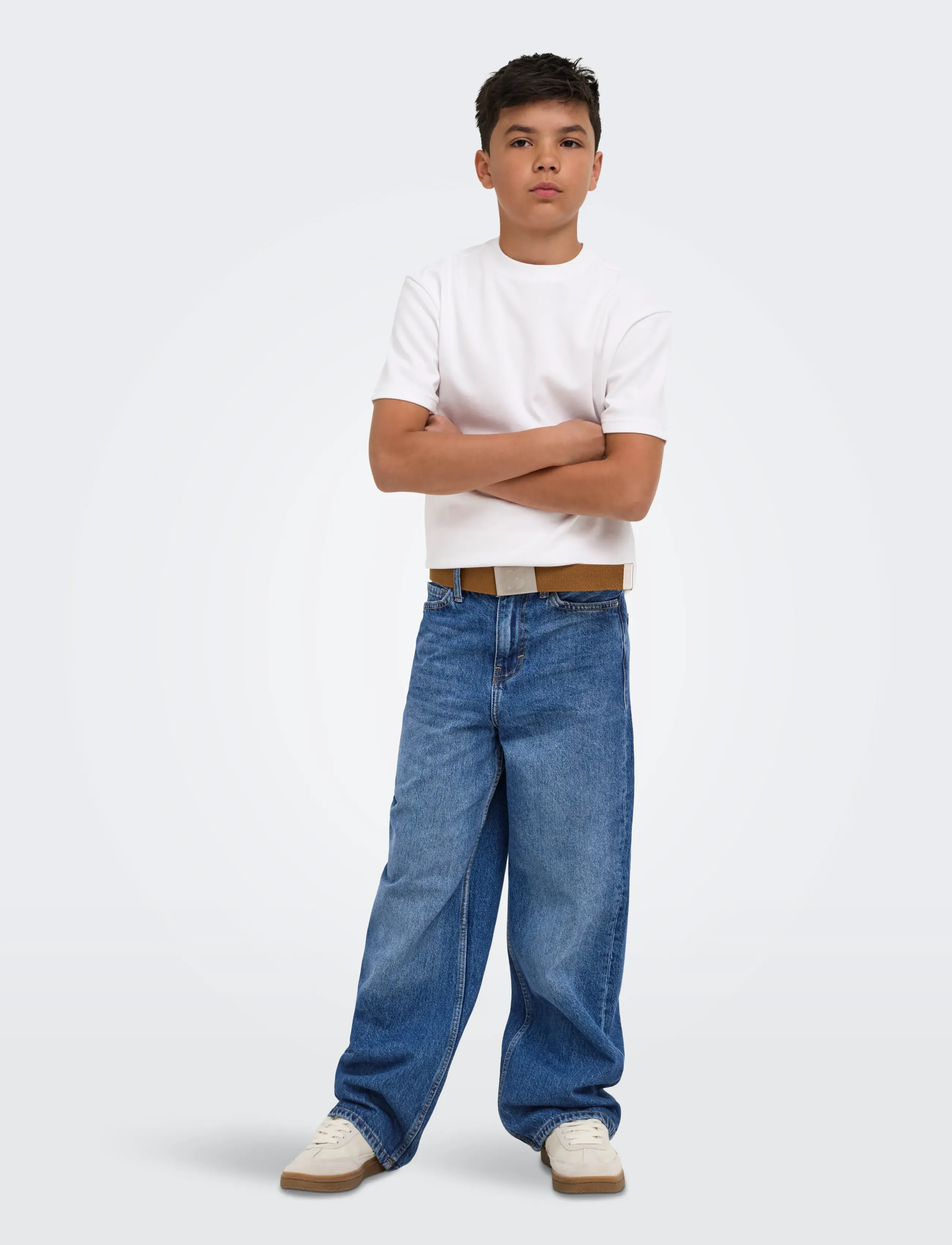 ONLY & SONS - OSJREMI WIDE DB 8782 AZG DNM NOOS - dark blue denim - 4