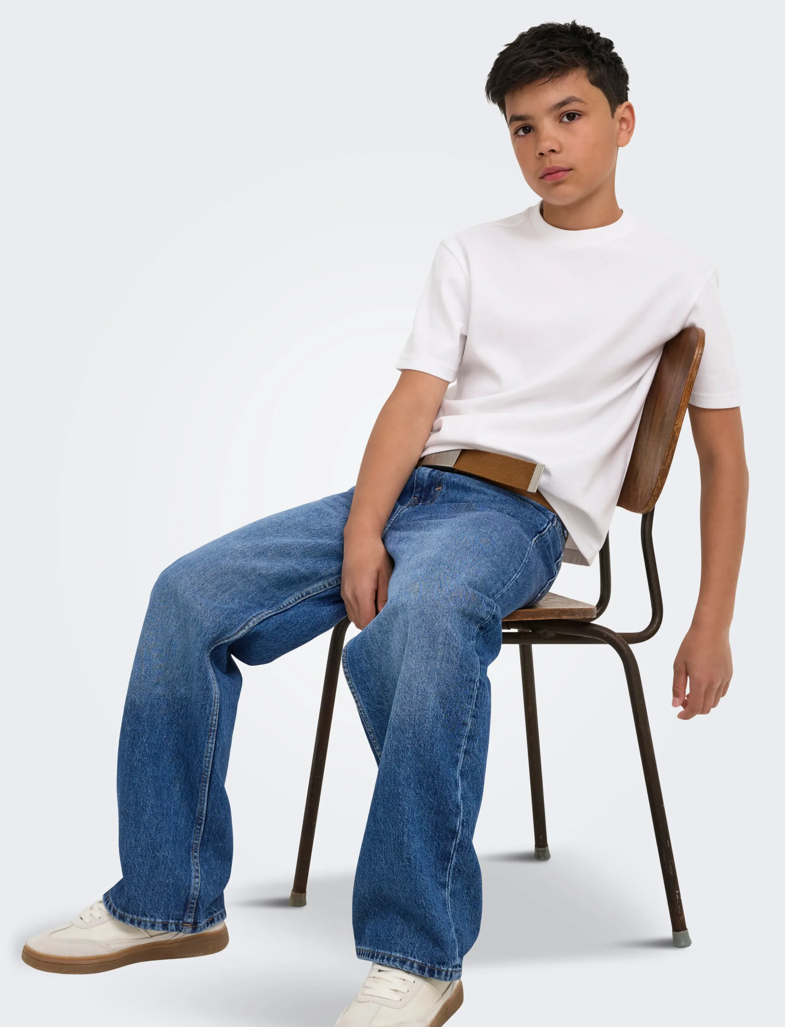 ONLY & SONS - OSJREMI WIDE DB 8782 AZG DNM NOOS - dark blue denim - 5