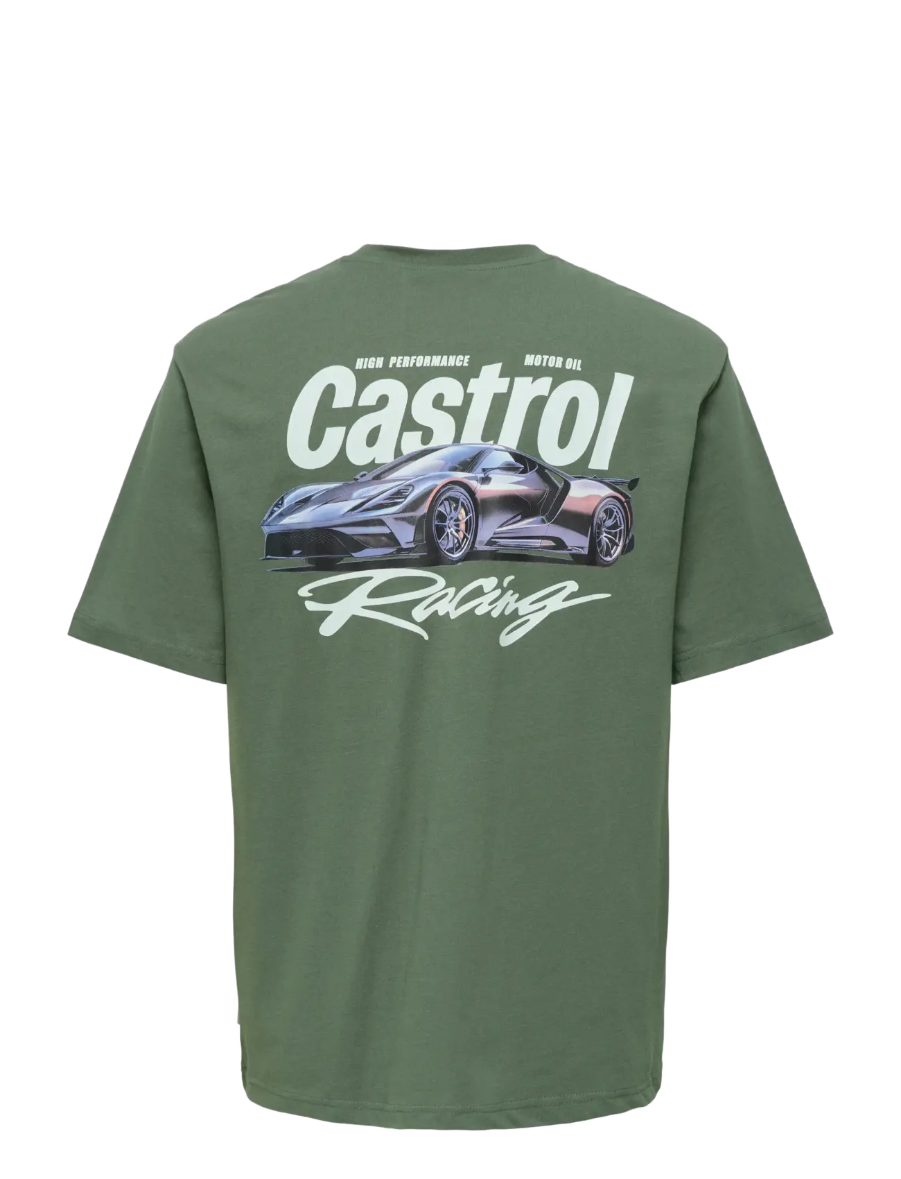 ONLY & SONS - OSJCASTROL RLX SS LIC TEE - kurzärmelige - castor gray - 1