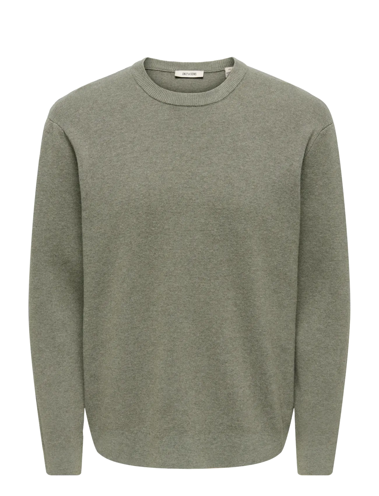 ONLY & SONS ONSTING RLX CREW NECK KNIT NOOS - Neuleet - CASTOR GRAY / grey