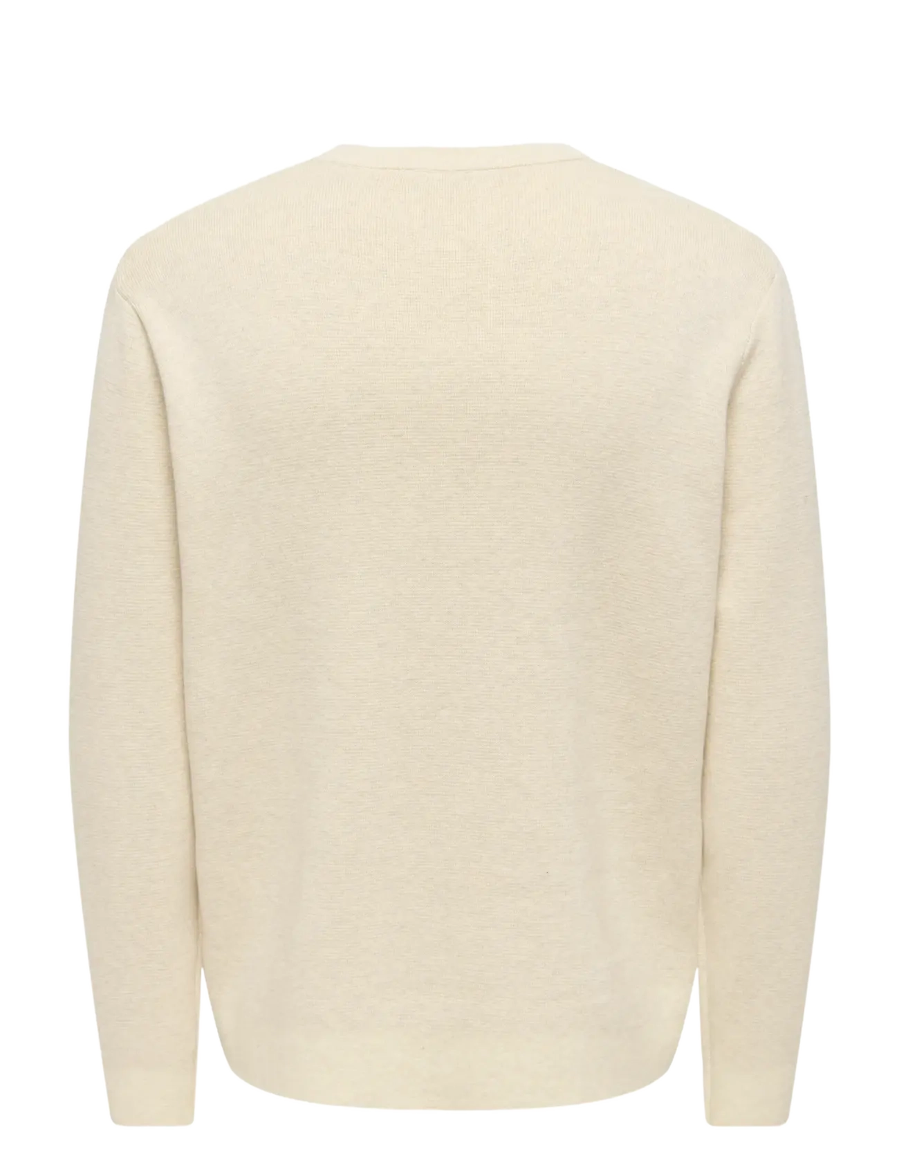 ONLY & SONS - ONSTING RLX CREW NECK KNIT NOOS - rundhals - gardenia - 2