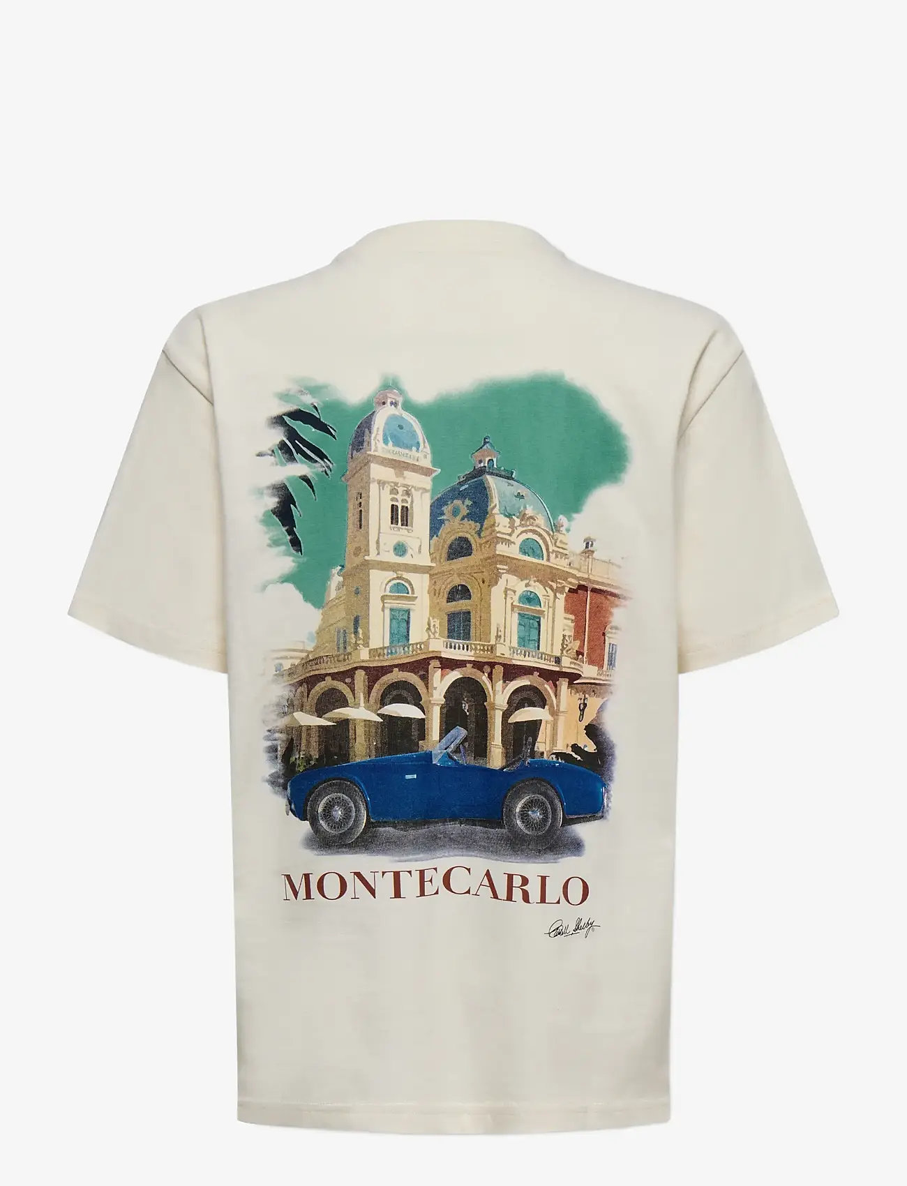ONLY & SONS - OSJSHELBY RLX SS LIC TEE - kortærmede t-shirts - whisper white - 1