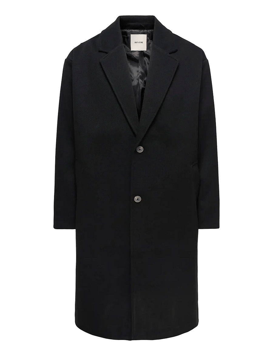 ONLY & SONS - ONSSTANLEY COAT OTW - black - 1