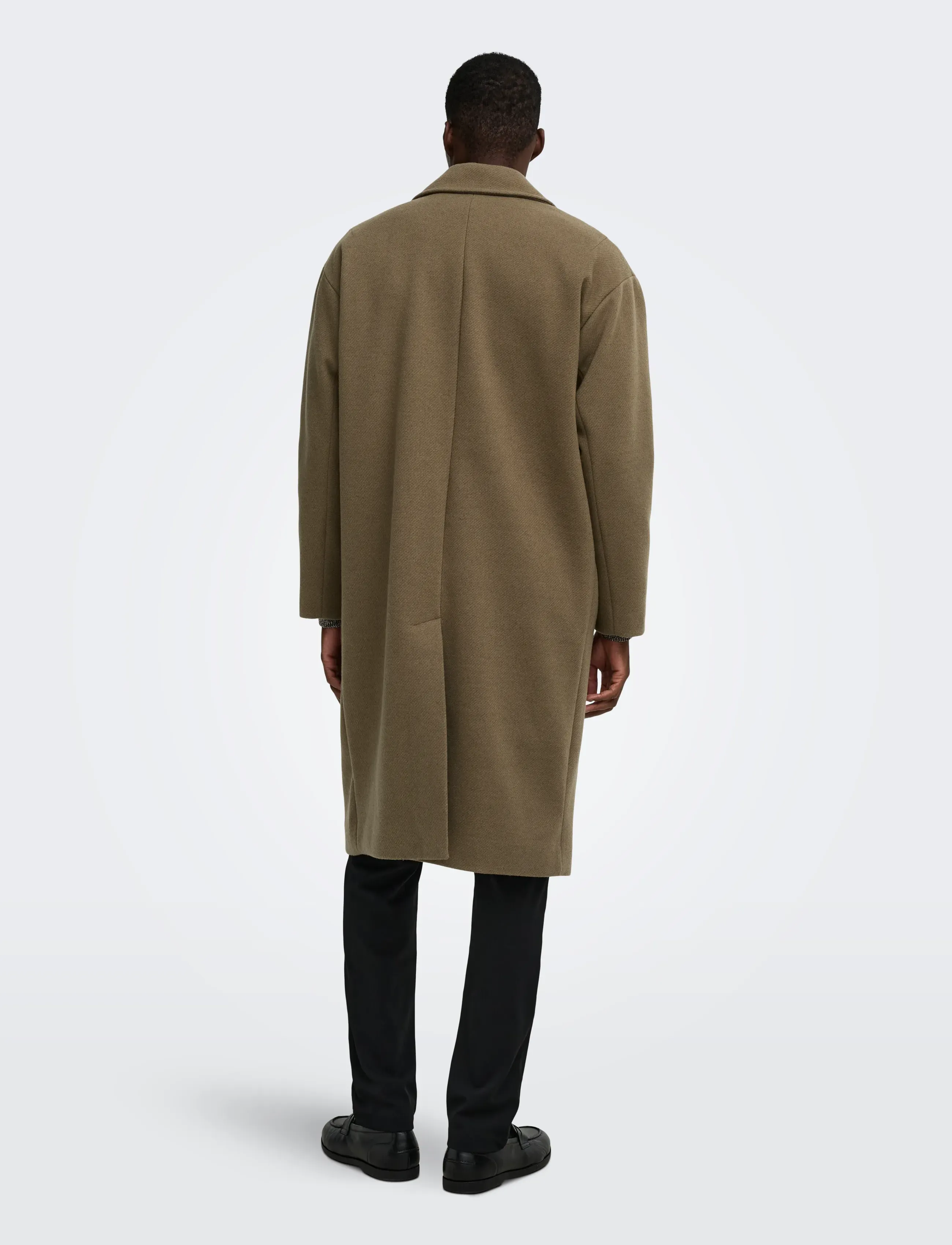 ONLY & SONS - ONSSTANLEY COAT OTW - light coats - walnut - 3