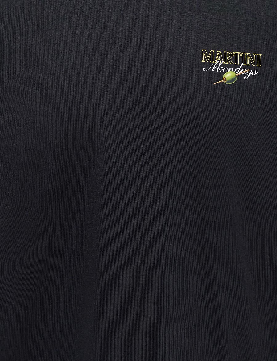 ONLY & SONS - ONSFRED LIFE RLX SS PRINT TEE VD - kurzärmelige t-shirts - black - 3