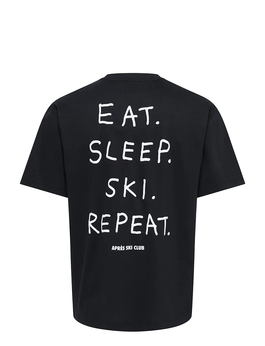 ONLY & SONS - ONSFRED LIFE RLX SS PRINT TEE VD - kurzärmelige t-shirts - black - 1