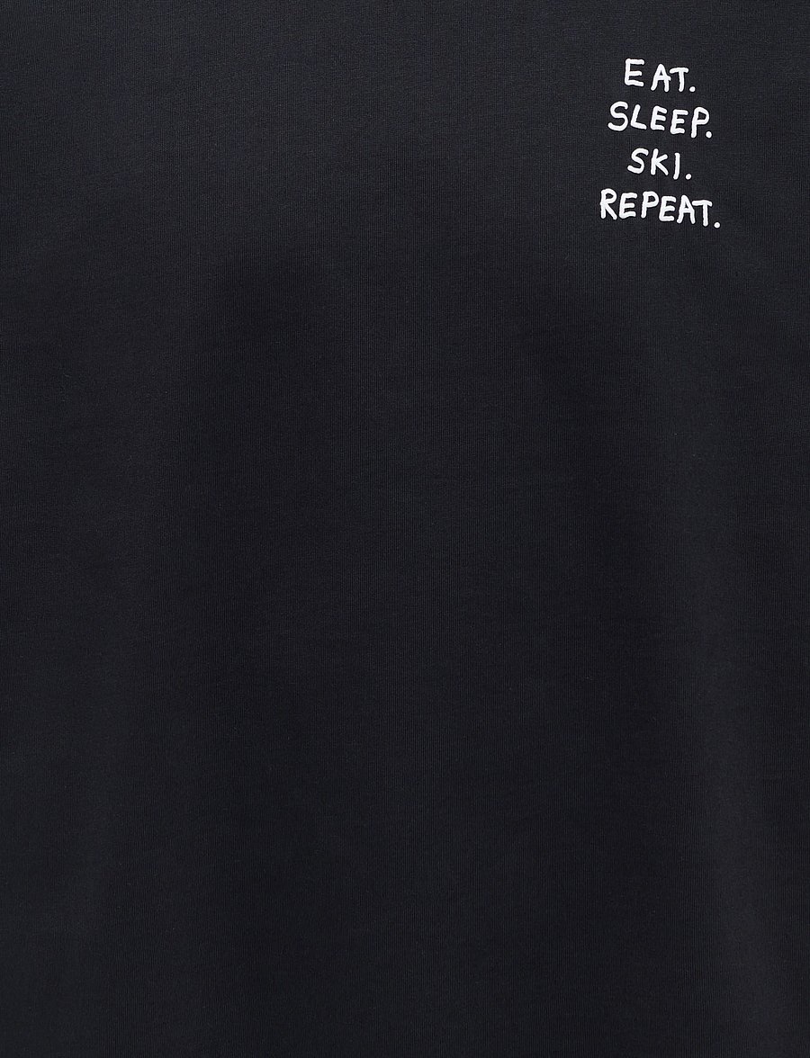 ONLY & SONS - ONSFRED LIFE RLX SS PRINT TEE VD - kurzärmelige t-shirts - black - 3
