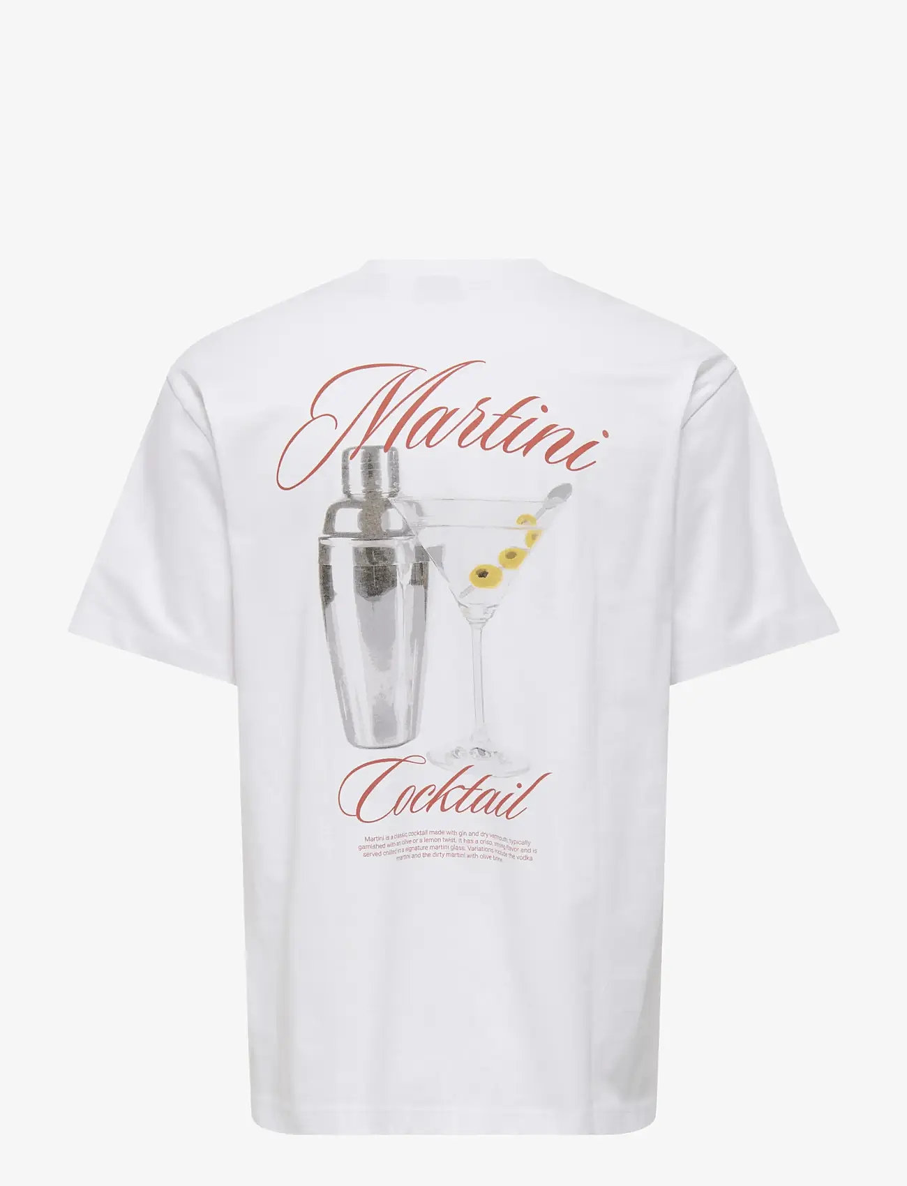 ONLY & SONS - ONSFRED LIFE RLX SS PRINT TEE NOOS - lühikeste varrukatega t-särgid - bright white - 1