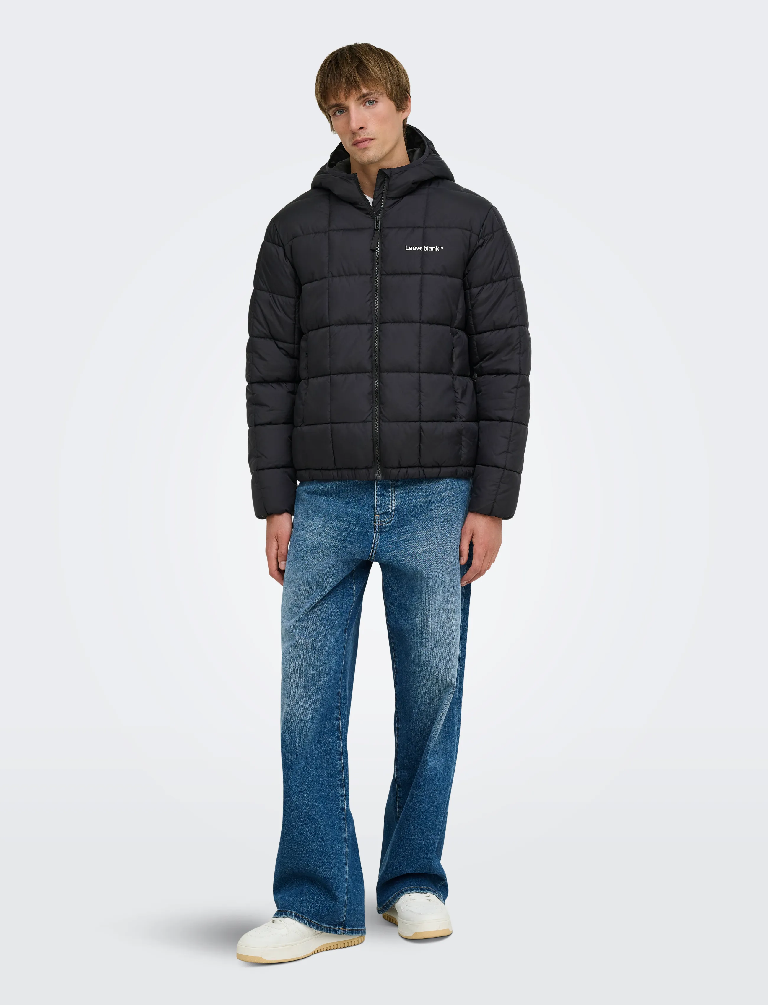 ONLY & SONS - ONSWEST QUILTED PUFFER JACKET LB - black onyx - 4