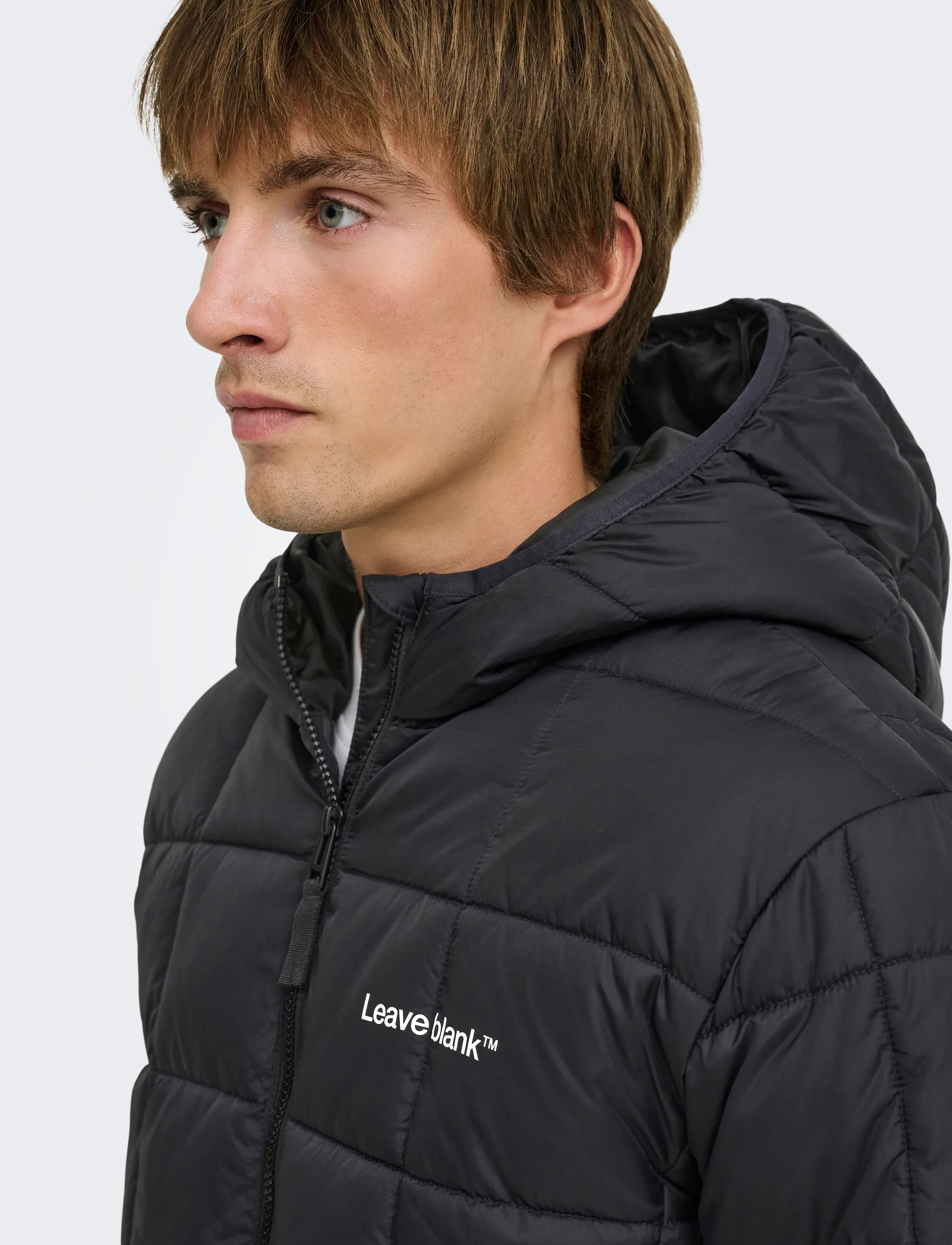 ONLY & SONS - ONSWEST QUILTED PUFFER JACKET LB - black onyx - 5