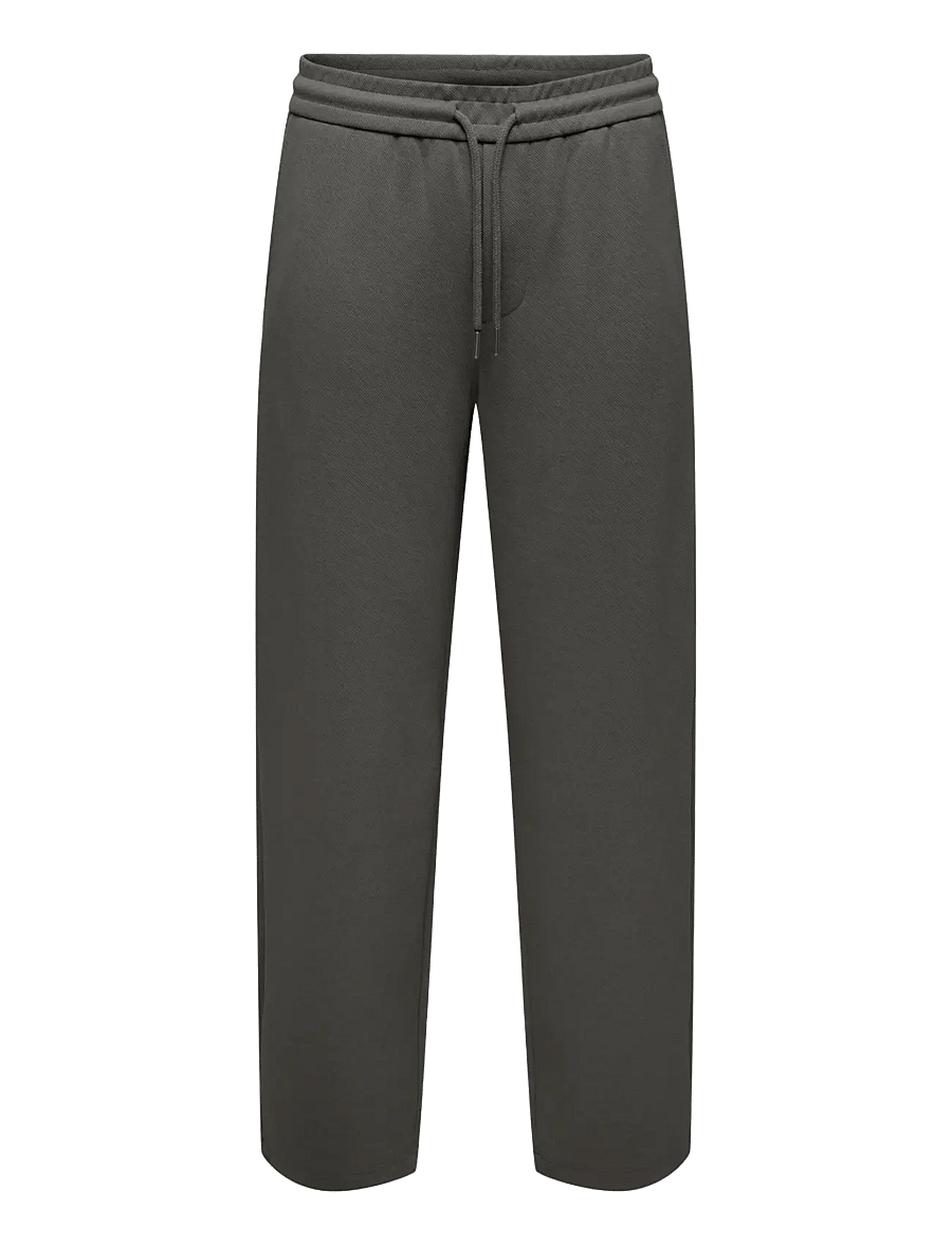 ONLY & SONS - ONSNEWKODYL TIMES LOOSE PANT VD - sweatpants - beluga - 0