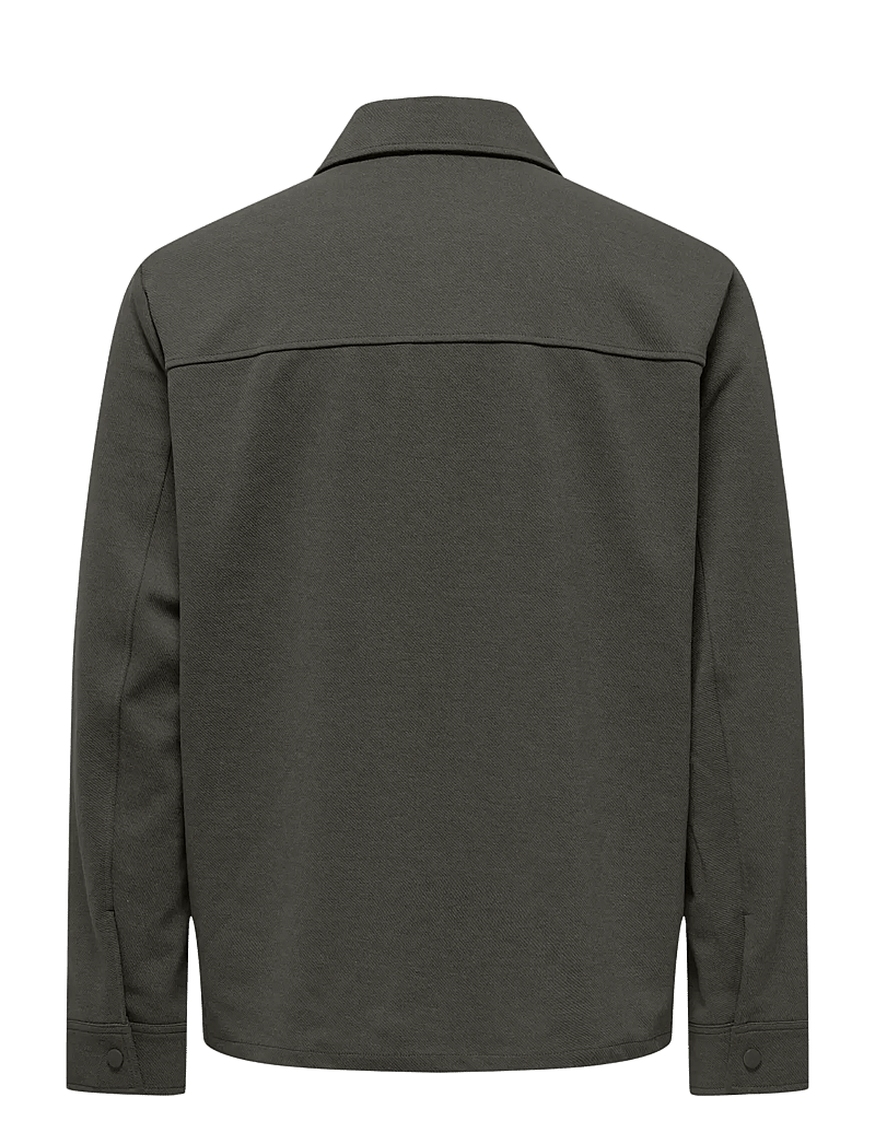 ONLY & SONS - ONSNEWKODYL LS PATCH PKT OVERSHIRT NOOS - collections - beluga - 1