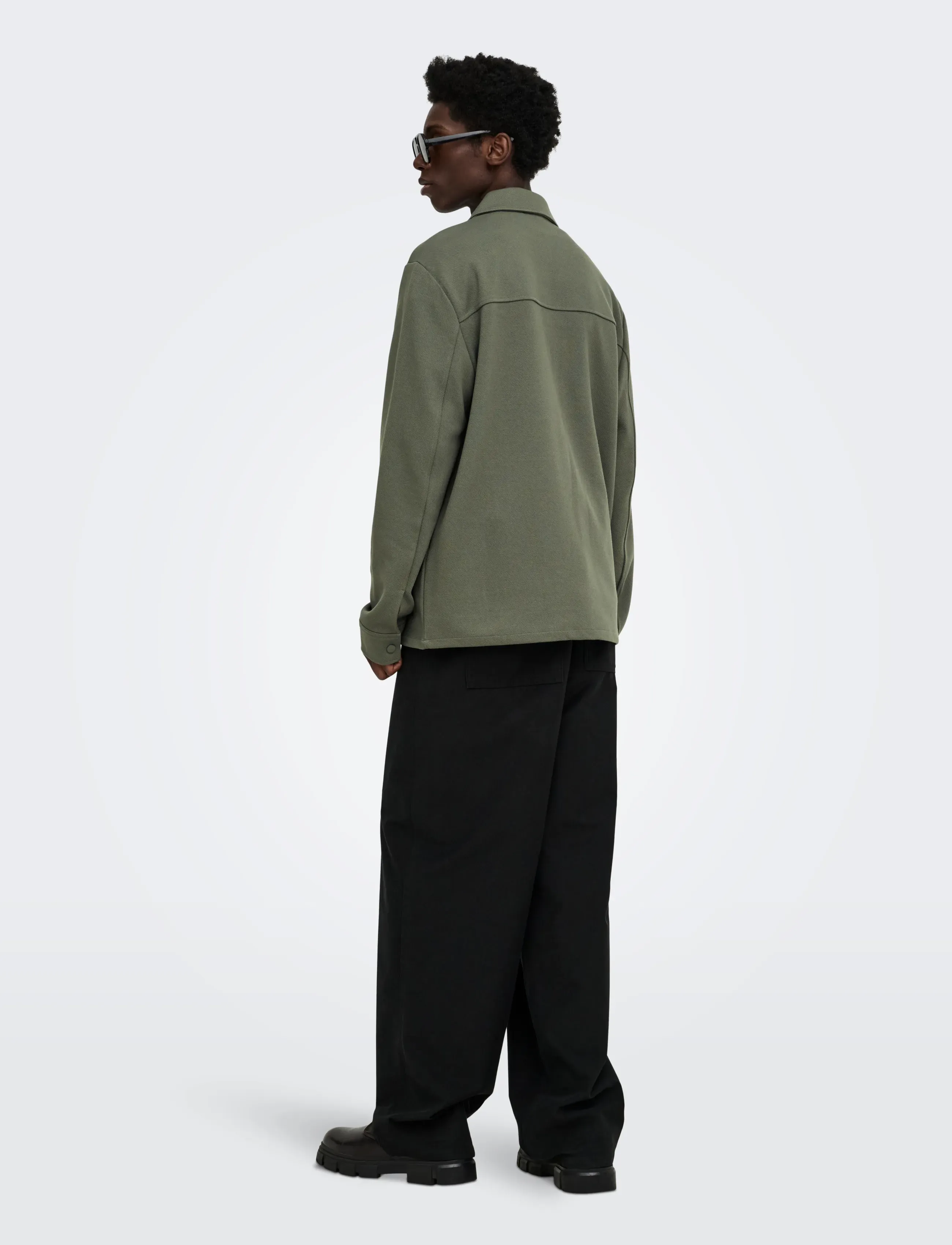 ONLY & SONS - ONSNEWKODYL LS PATCH PKT OVERSHIRT NOOS - kollektsioonid - beluga - 3