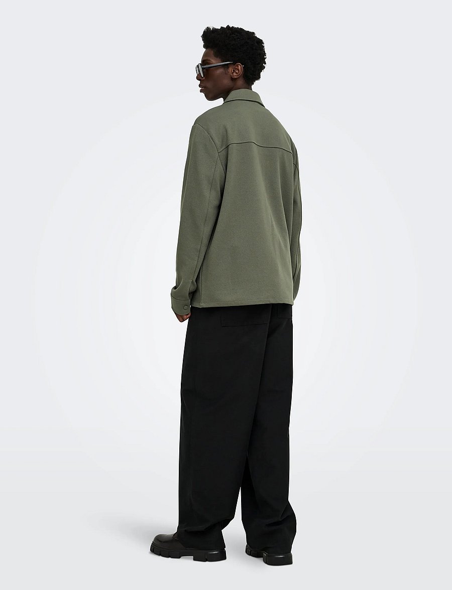 ONLY & SONS - ONSNEWKODYL LS PATCH PKT OVERSHIRT NOOS - kollektsioonid - beluga - 3