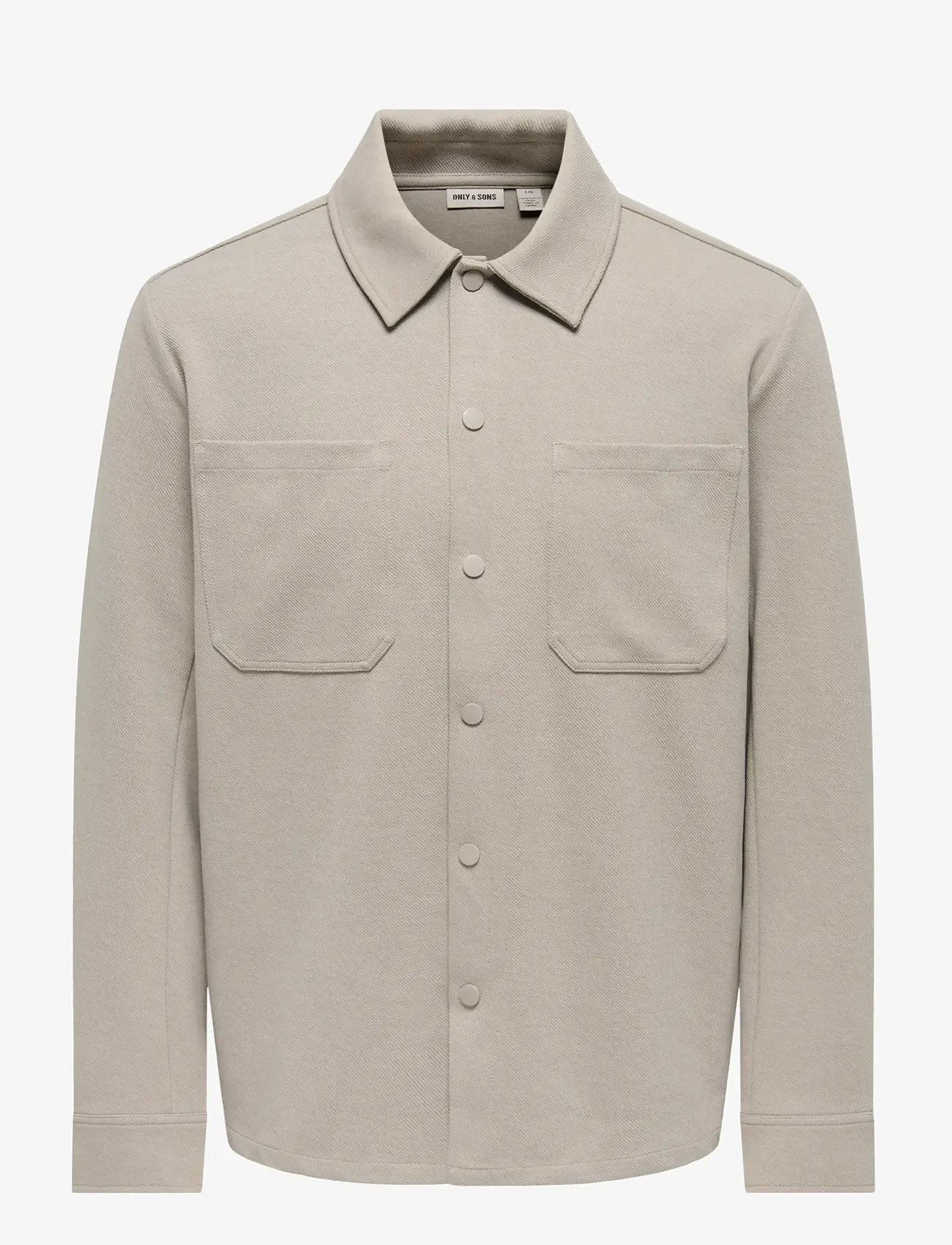 ONLY & SONS - ONSNEWKODYL LS PATCH PKT OVERSHIRT NOOS - kollektionen - vintage khaki - 0
