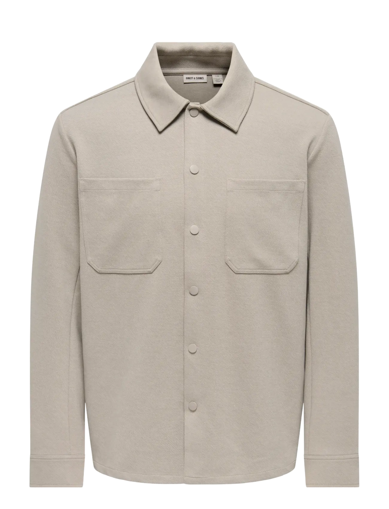 ONLY & SONS ONSNEWKODYL LS PATCH PKT OVERSHIRT NOOS - Clothing - VINTAGE KHAKI / beige