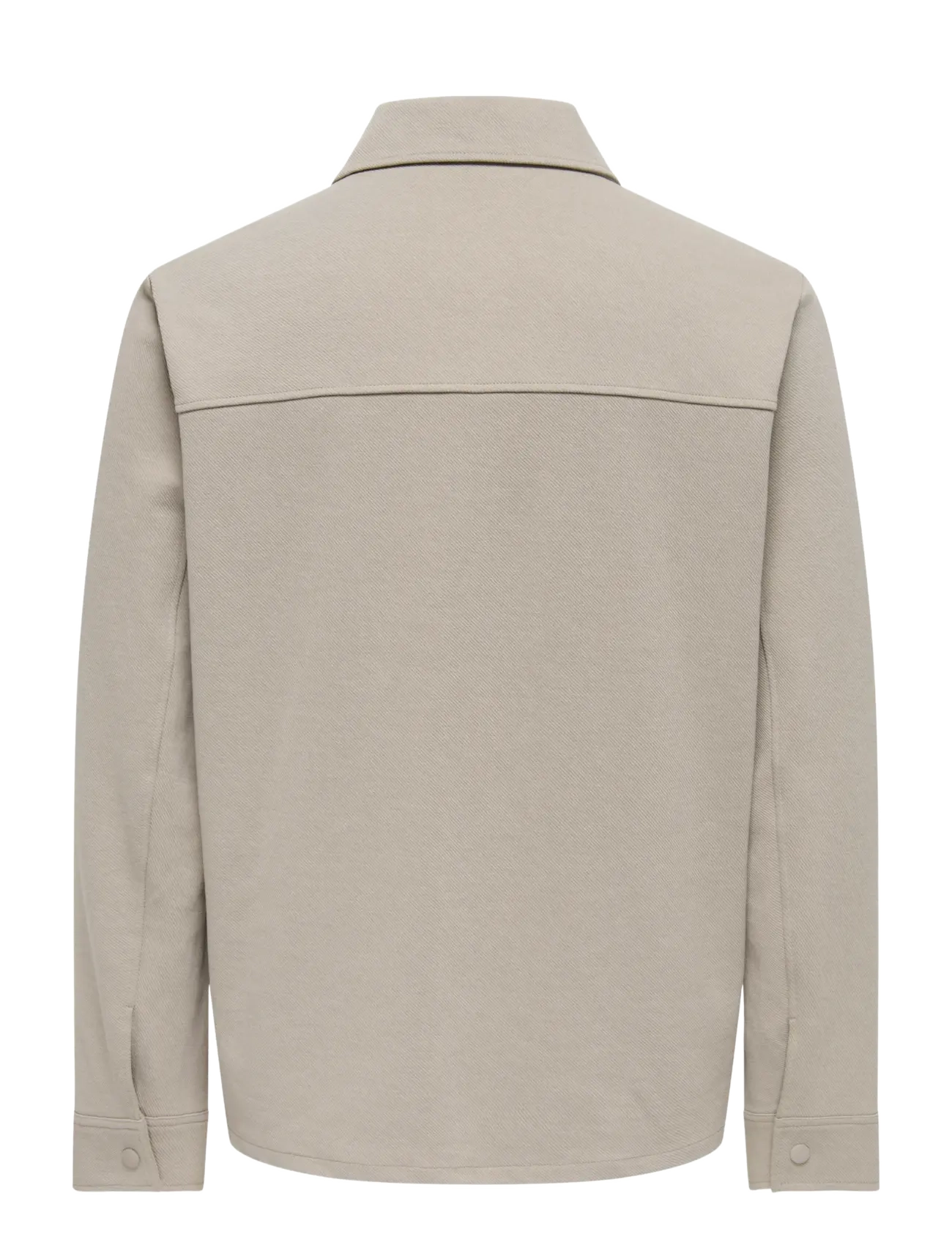 ONLY & SONS - ONSNEWKODYL LS PATCH PKT OVERSHIRT NOOS - vyrams - vintage khaki - 1