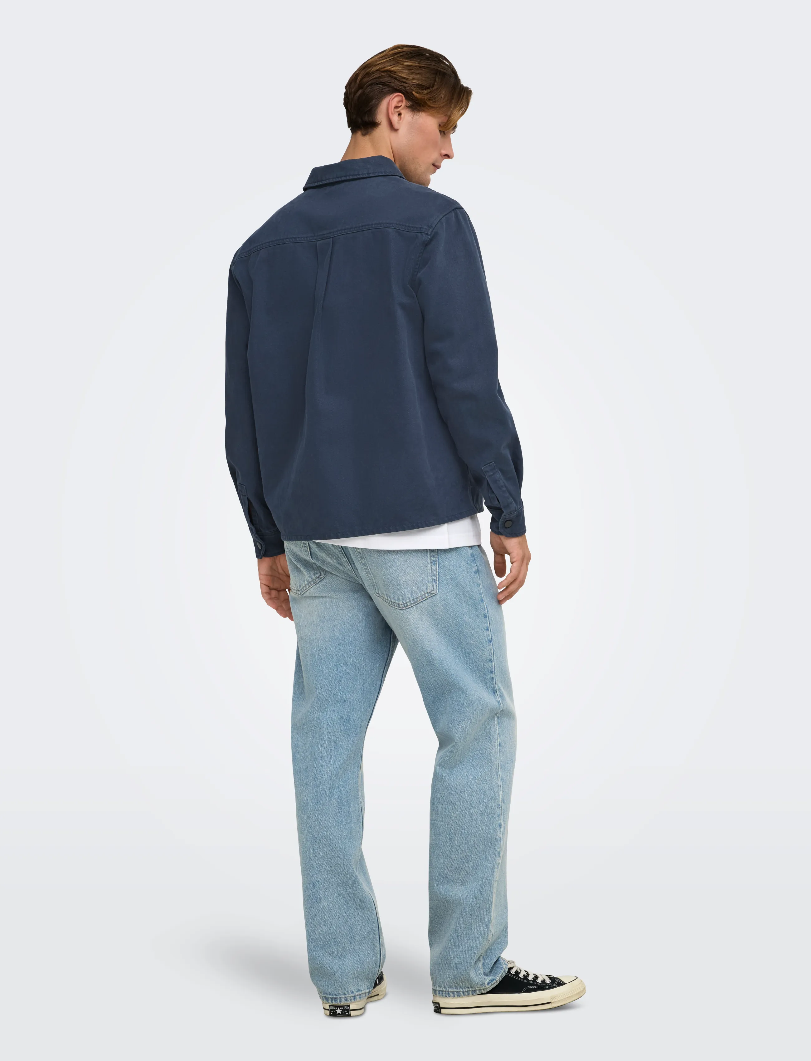 ONLY & SONS - ONSEDGE HERI STRAIGHT LB 8929 DIA DNM - regular jeans - light blue denim - 3