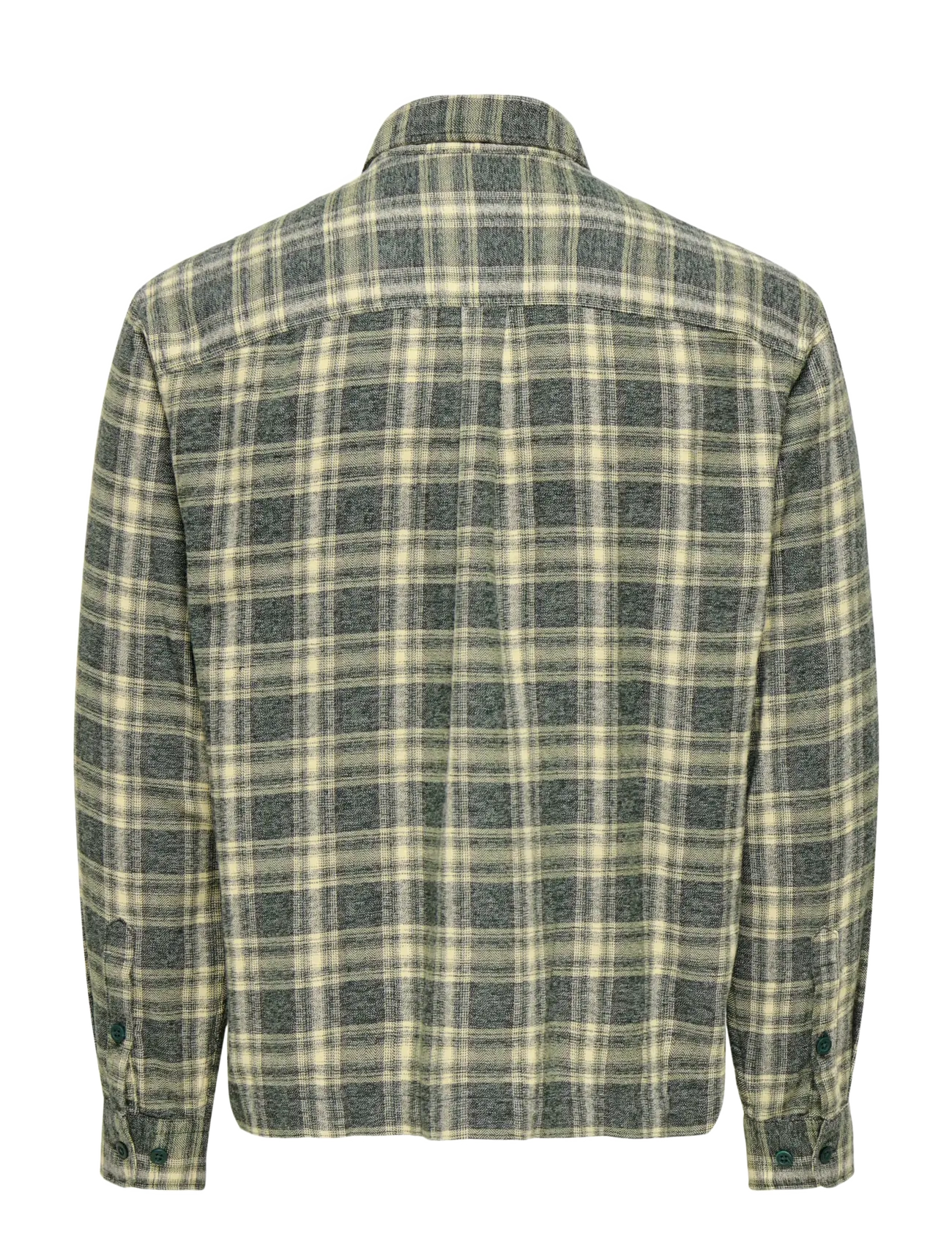 ONLY & SONS - ONSELIO CHECK RLX SHIRT WW - flannel-skjorter - beluga - 1