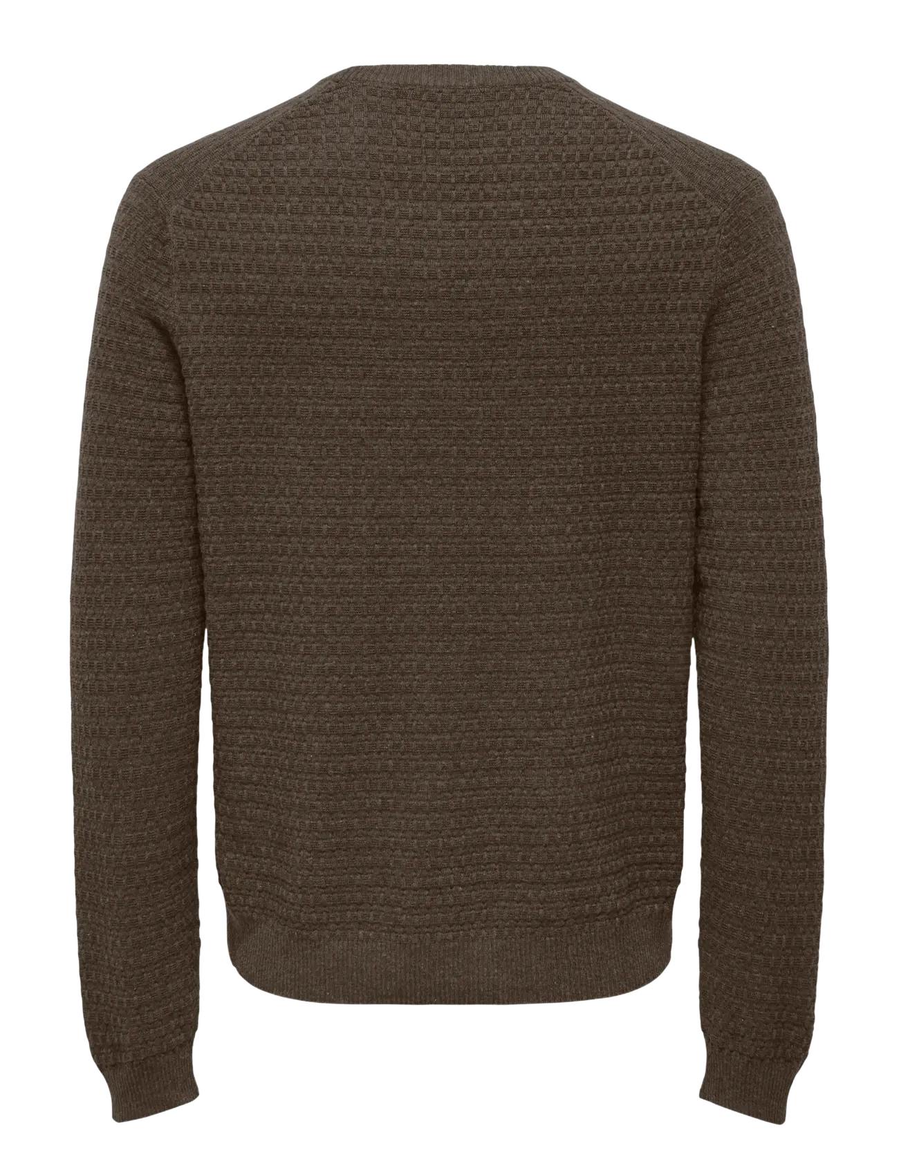 ONLY & SONS - ONSLOUI LS STRUCTURE CREW REG NOOS - coffee bean - 2