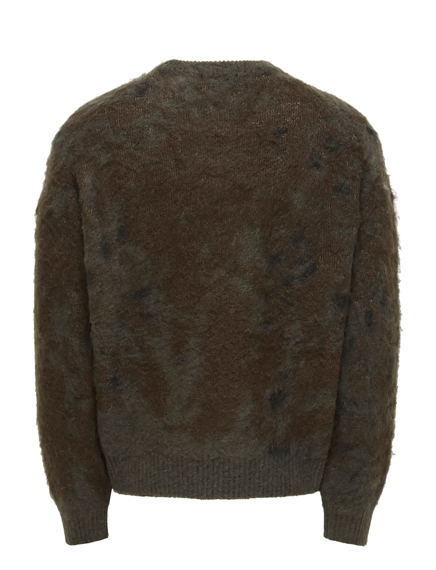 ONLY & SONS - ONSWILLIS LS JAQUARD CREW DS WW - beluga - 2