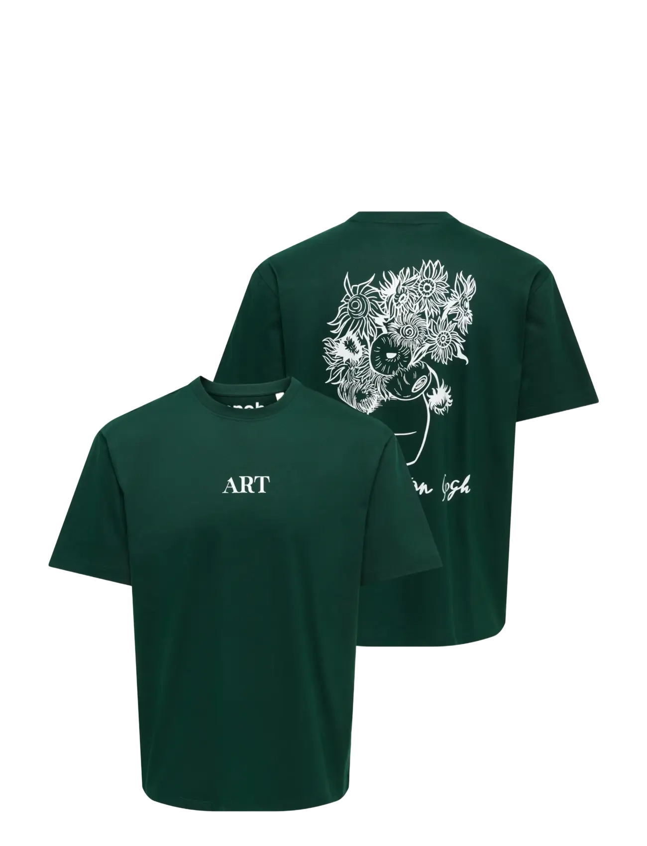 ONLY & SONS - ONSART LIFE RLX SS LIC TEE - pine grove - 2