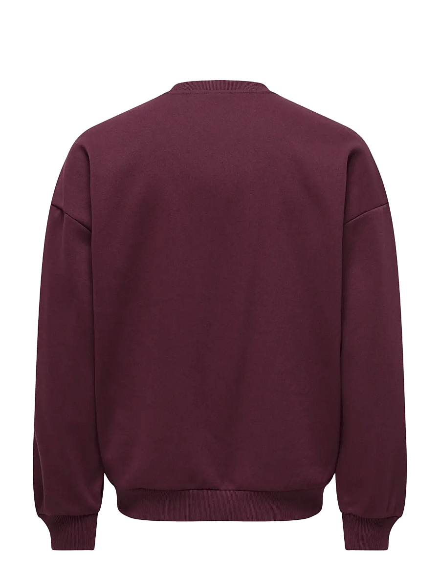 ONLY & SONS - ONSTYSON OVZ LS CREW SWEAT LB VD - kollektioner - fig - 1