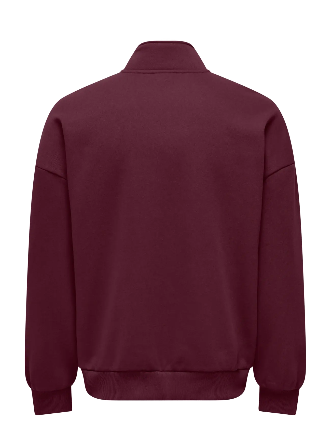 ONLY & SONS - ONSTYSON OVZ LS HALF ZIP HIGH NECK LB - halfzip strik - fig - 1