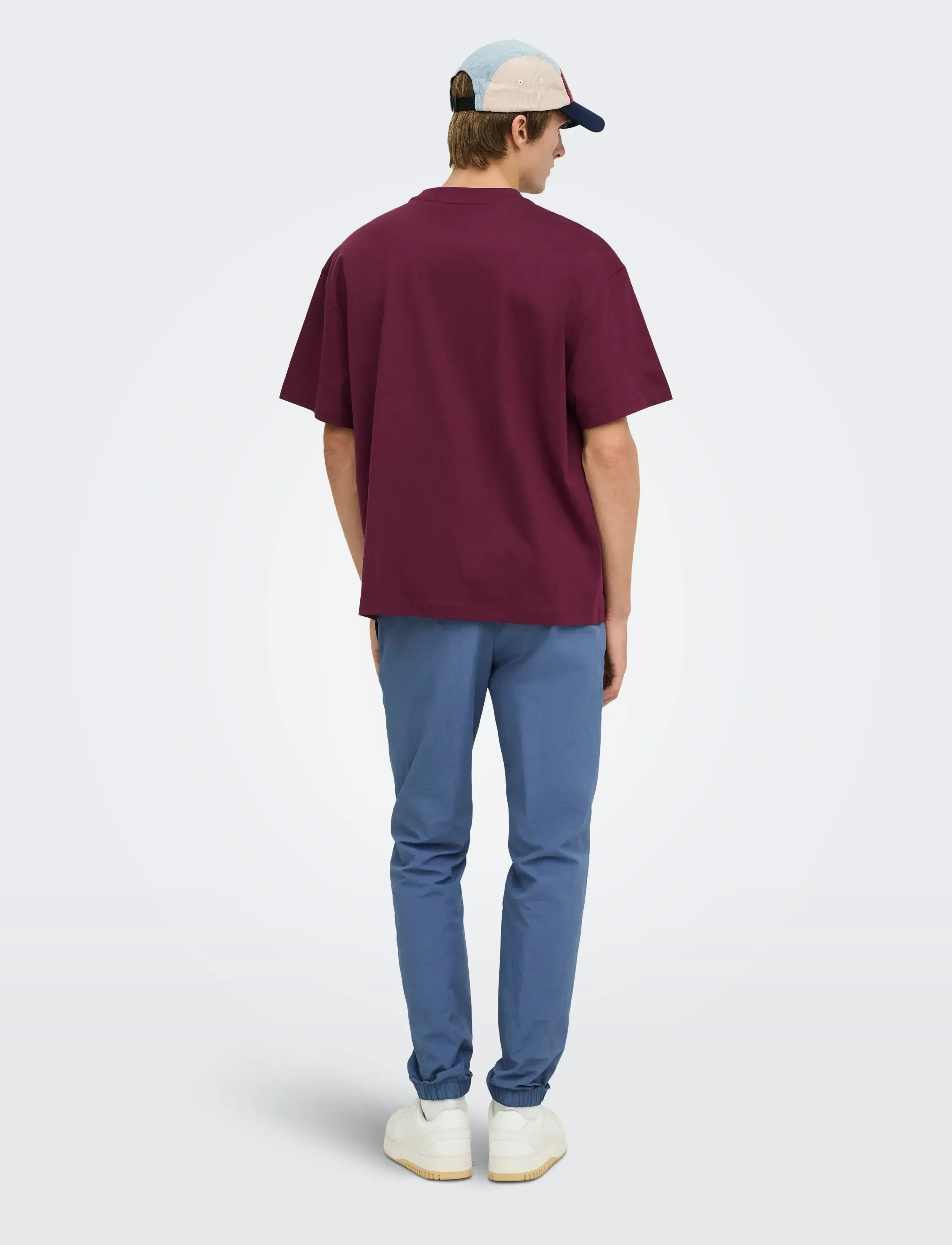 ONLY & SONS - ONSFRED LIFE OVZ TEE LB - t-shirts - fig - 3