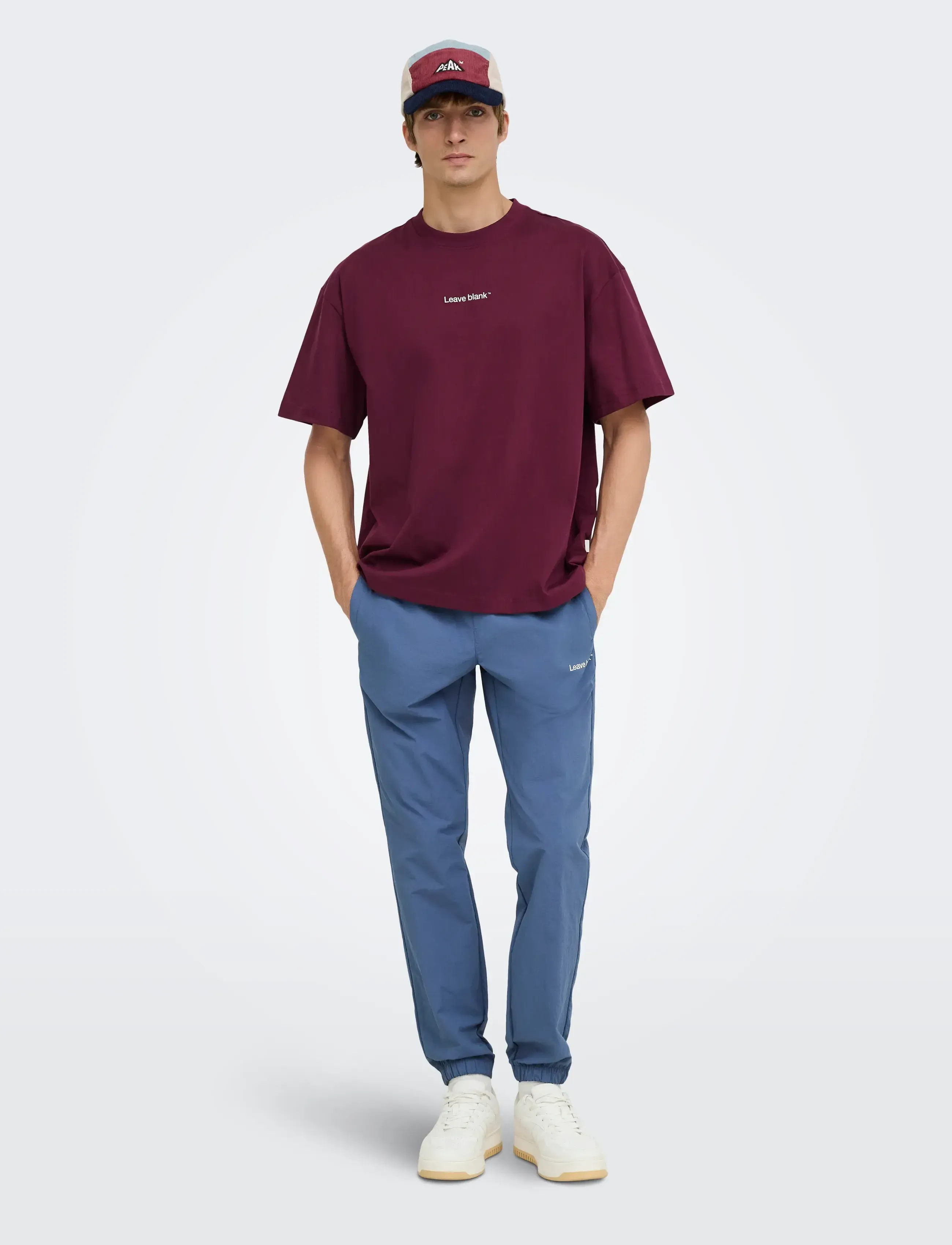 ONLY & SONS - ONSFRED LIFE OVZ TEE LB - t-shirts - fig - 4