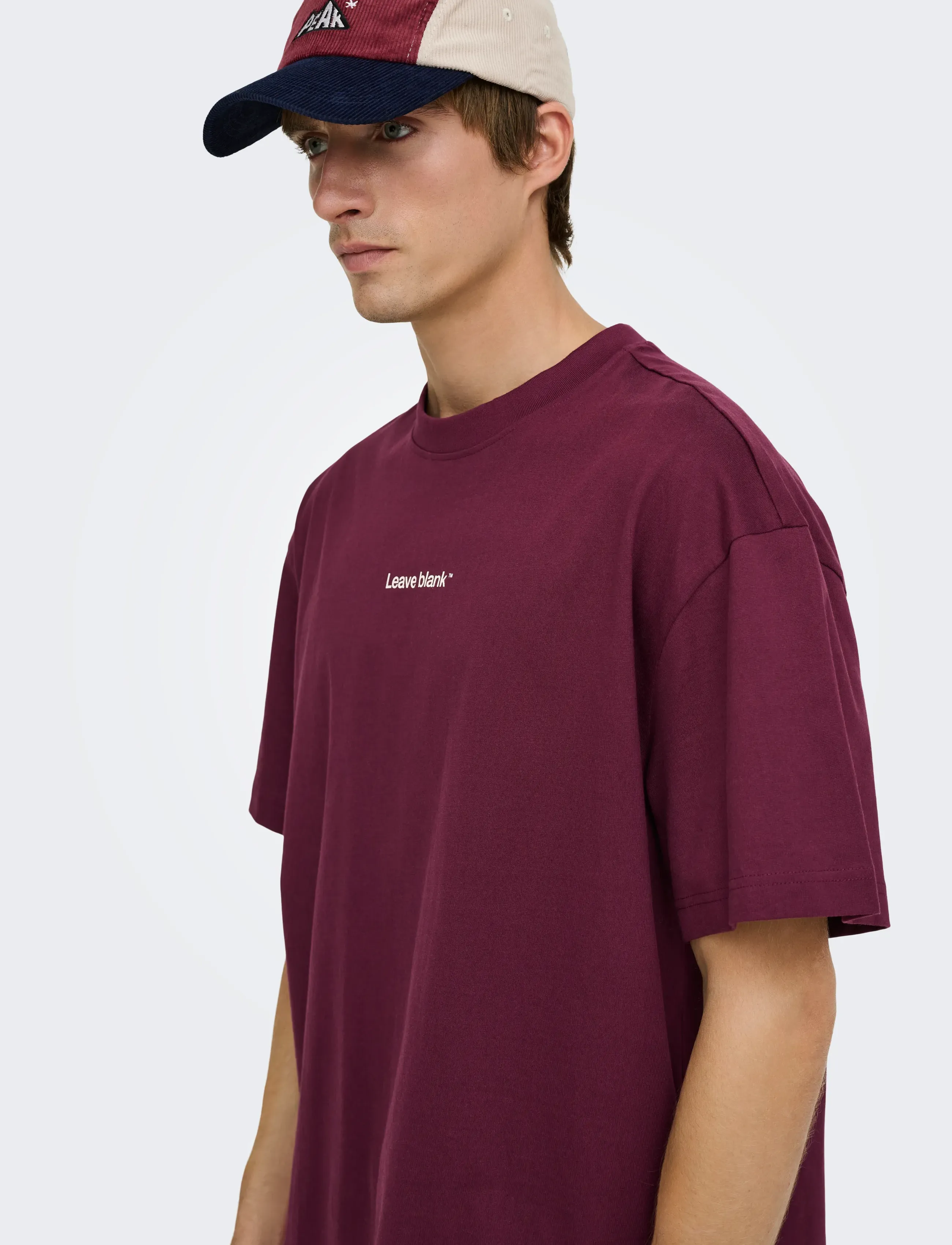 ONLY & SONS Onsfred Life Ovz Tee Lb t-shirts med tryck herr – bild 6
