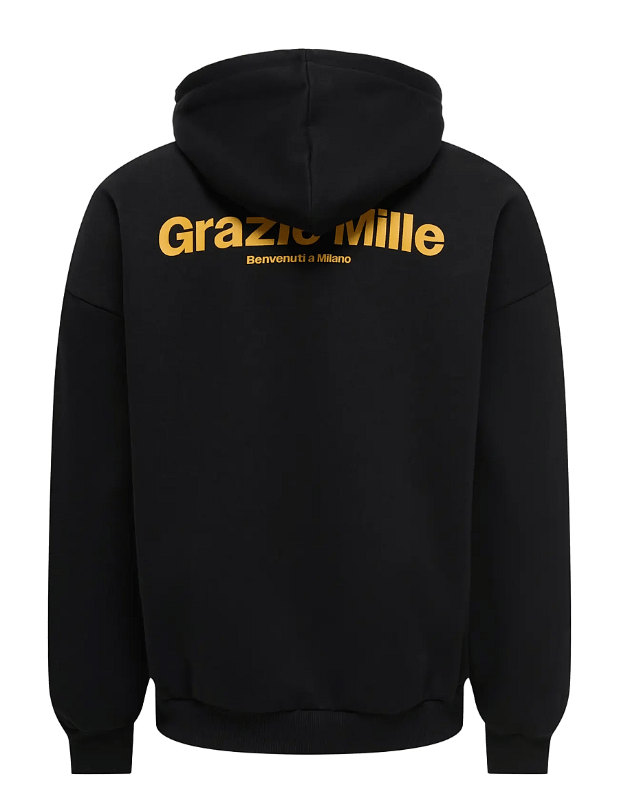 ONLY & SONS - ONSCERES MILANO OVZ LS HOODIE SWEAT VD - black - 2