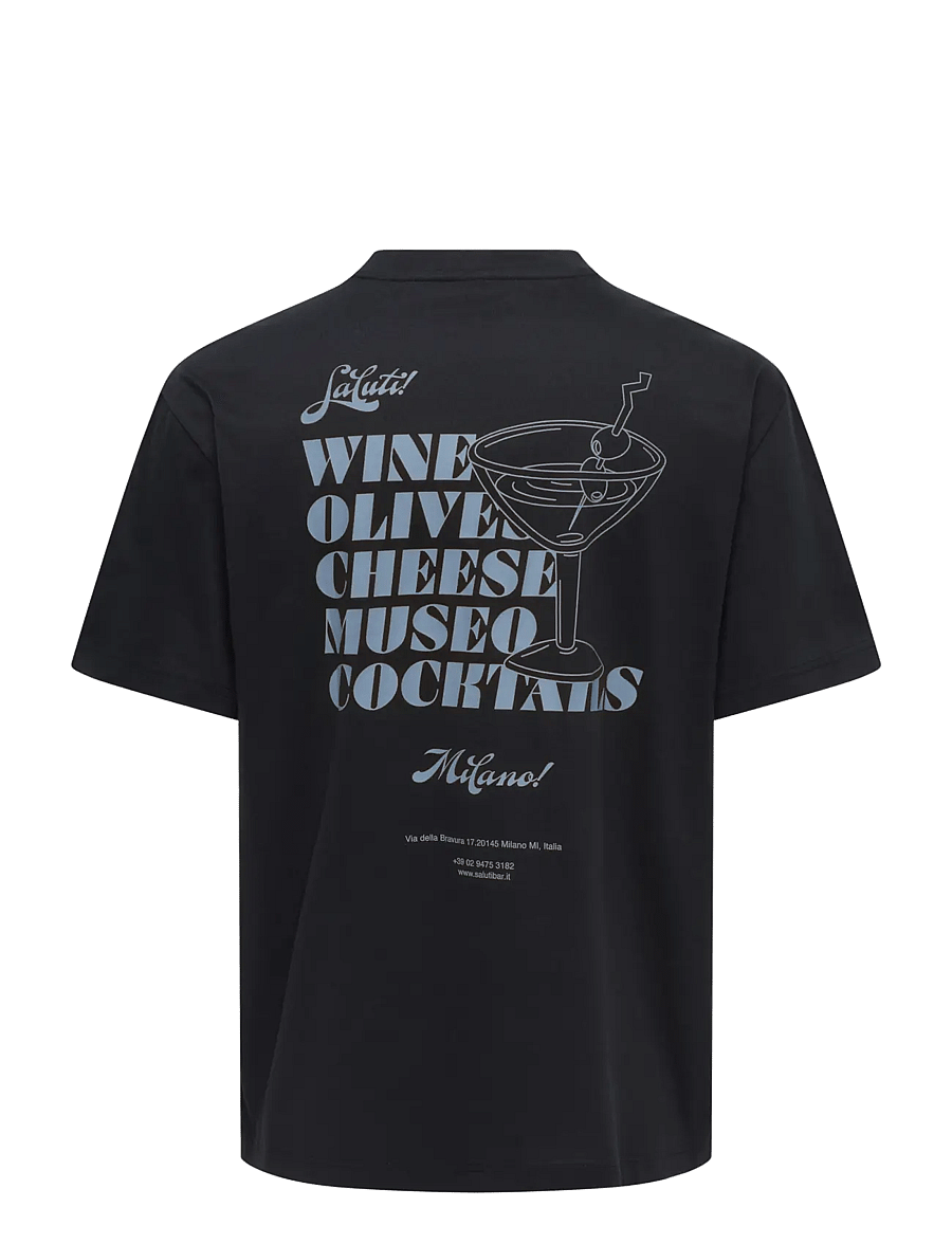 ONLY & SONS - ONSFRED BELLISSIMA RLX SS TEE VD - black - 1